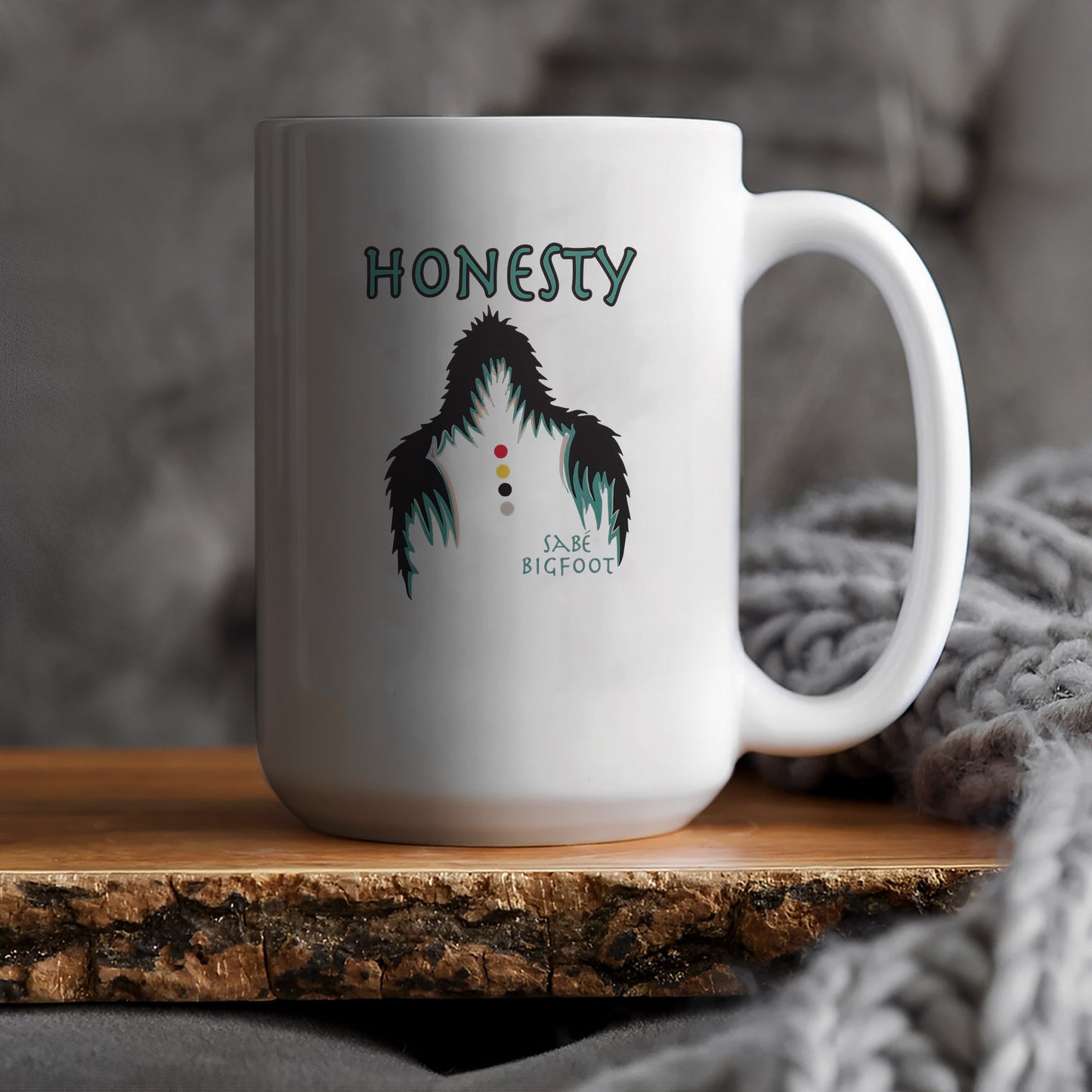The Seven Sacred Laws - Honesty Native American Ceramic Coffee Mug