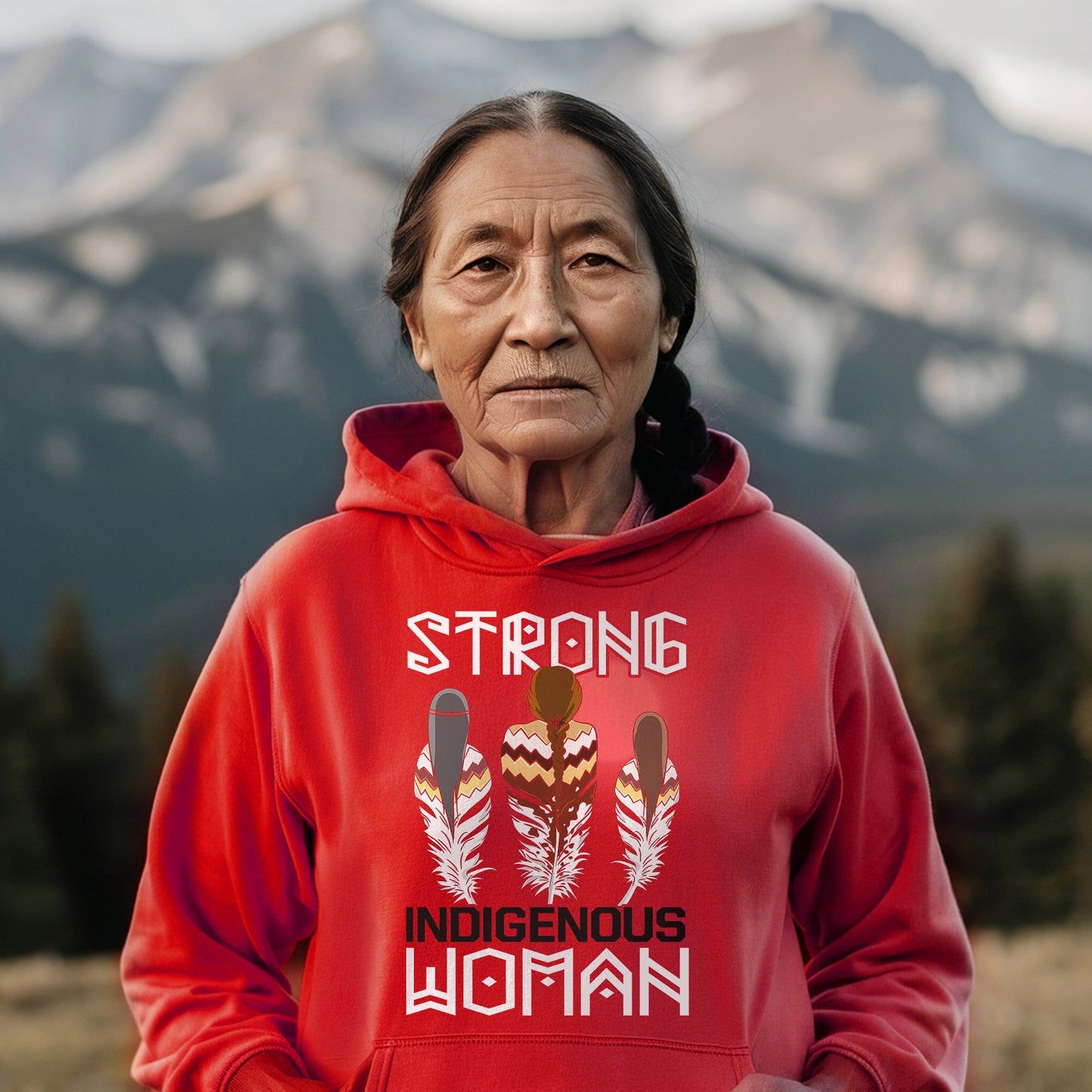 MMIW Strong Resilient Indigenous Three Woman Unisex T-Shirt/T-Shirt V-Neck/Hoodie/Sweatshirt