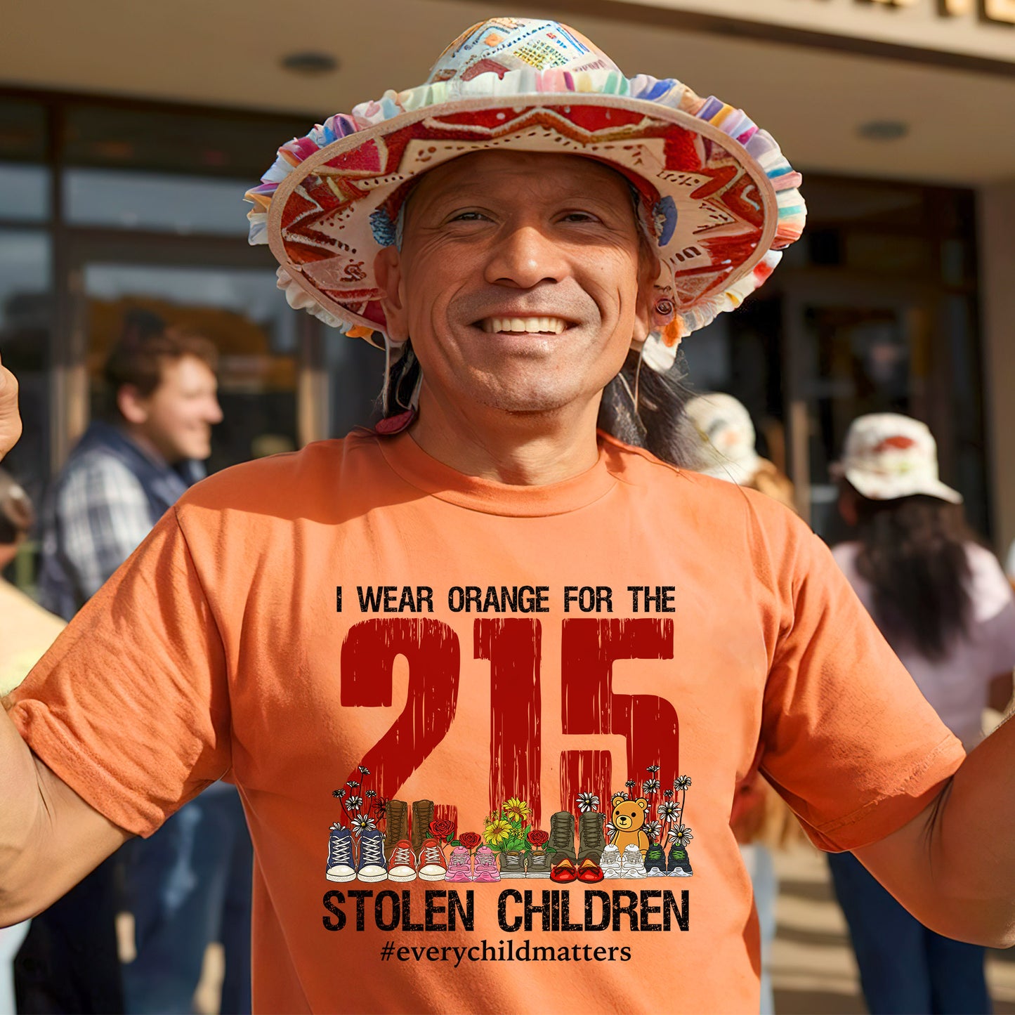 Every Child Matters For The 215 Stolen Children Unisex T-Shirt/Hoodie/Sweatshirt 035