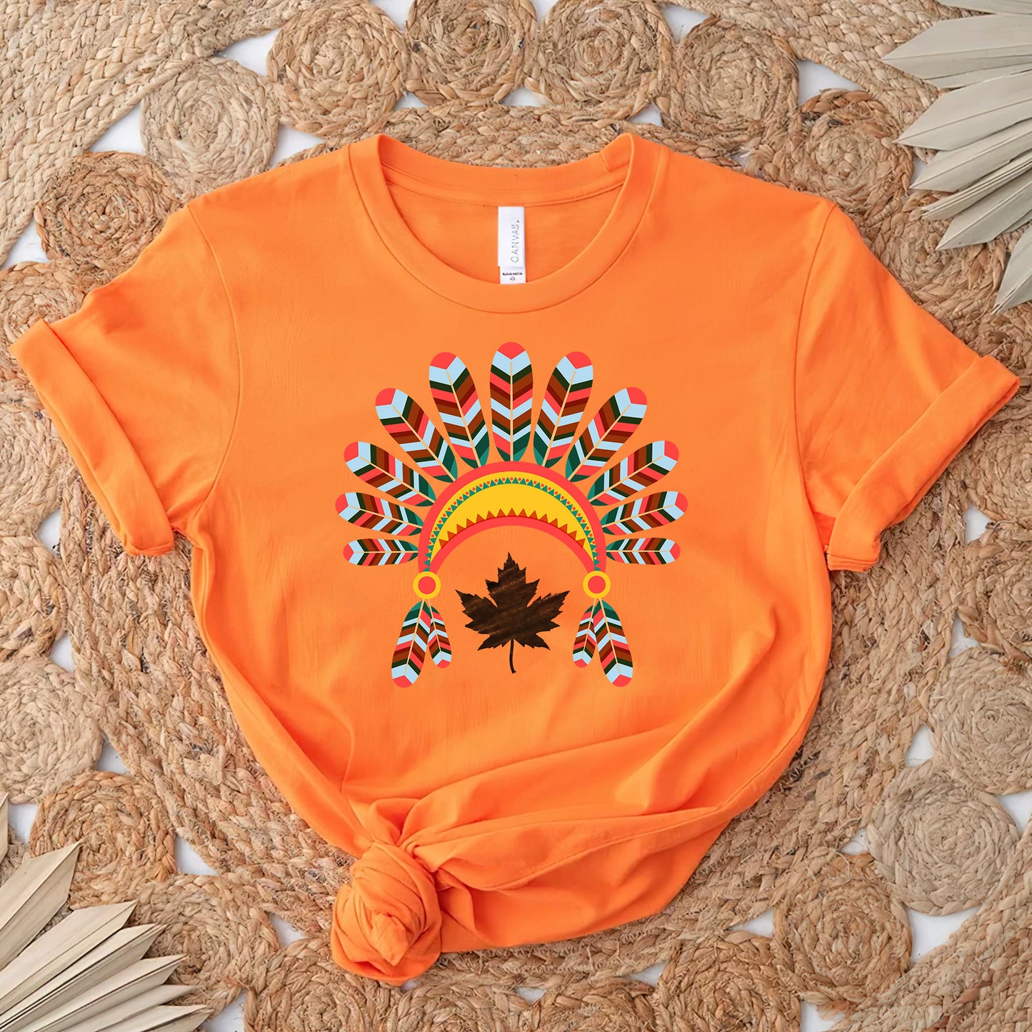 Every Child Matters Chief's Hat Feather Unisex T-Shirt/Hoodie/Sweatshirt 045