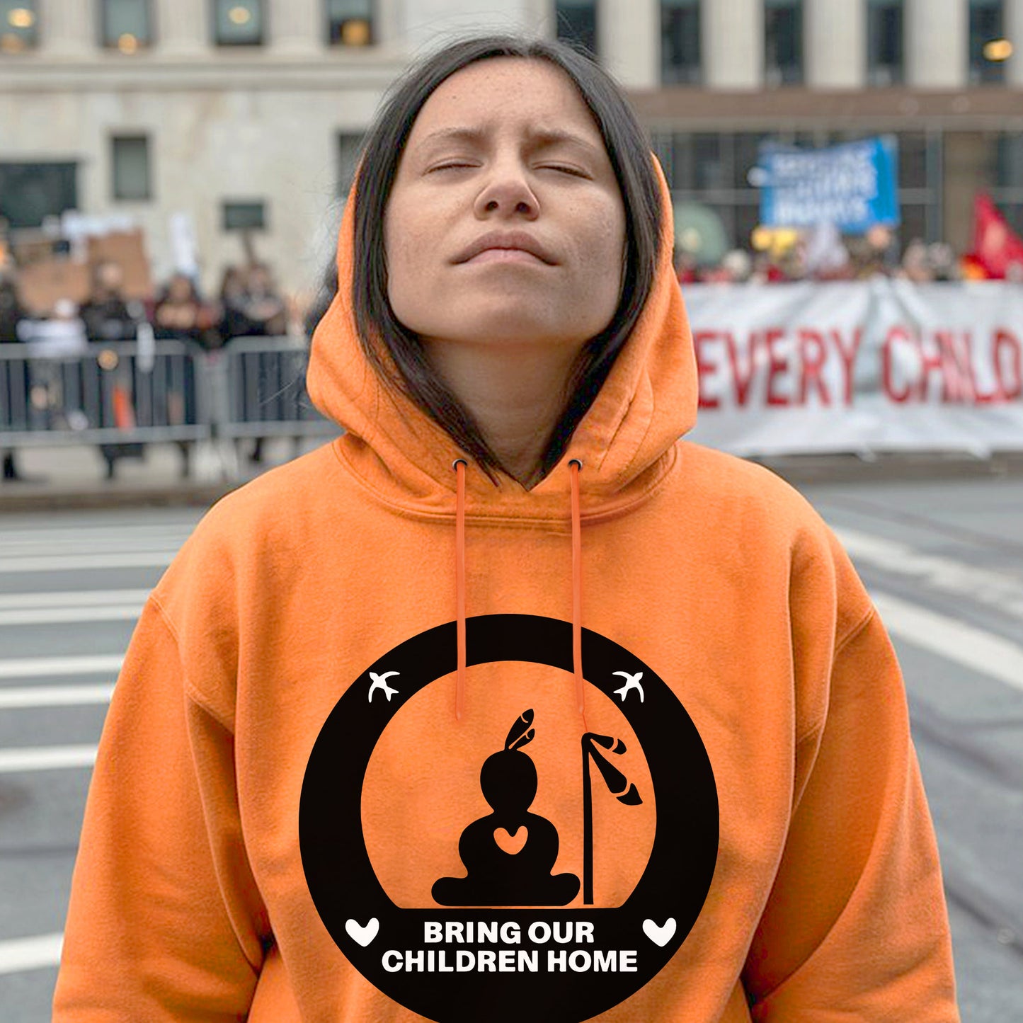 Every Child Matters Bring Our Children Home Circle Unisex T-Shirt/Hoodie/Sweatsh 050