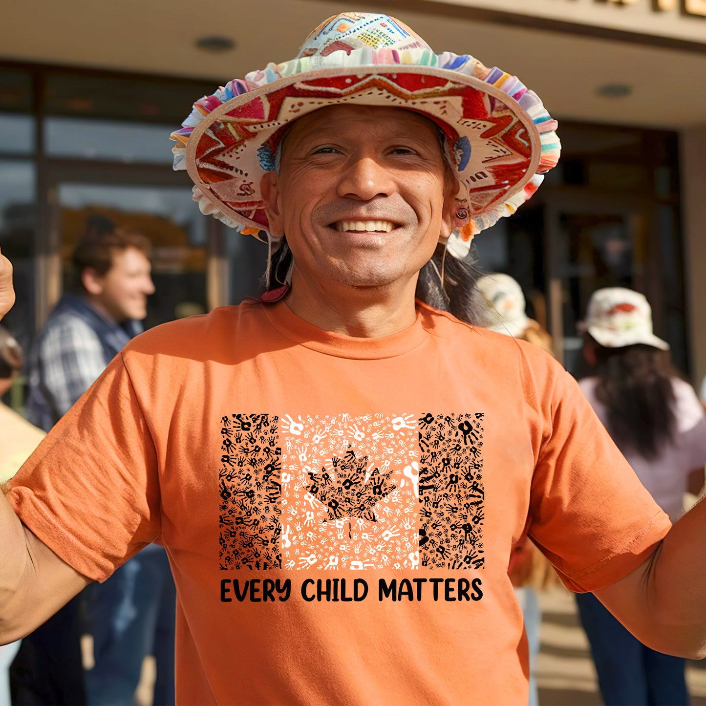 Every Child Matters Canada Flag For Orange Day Unisex T-Shirt/Hoodie/Sweatshirt 051