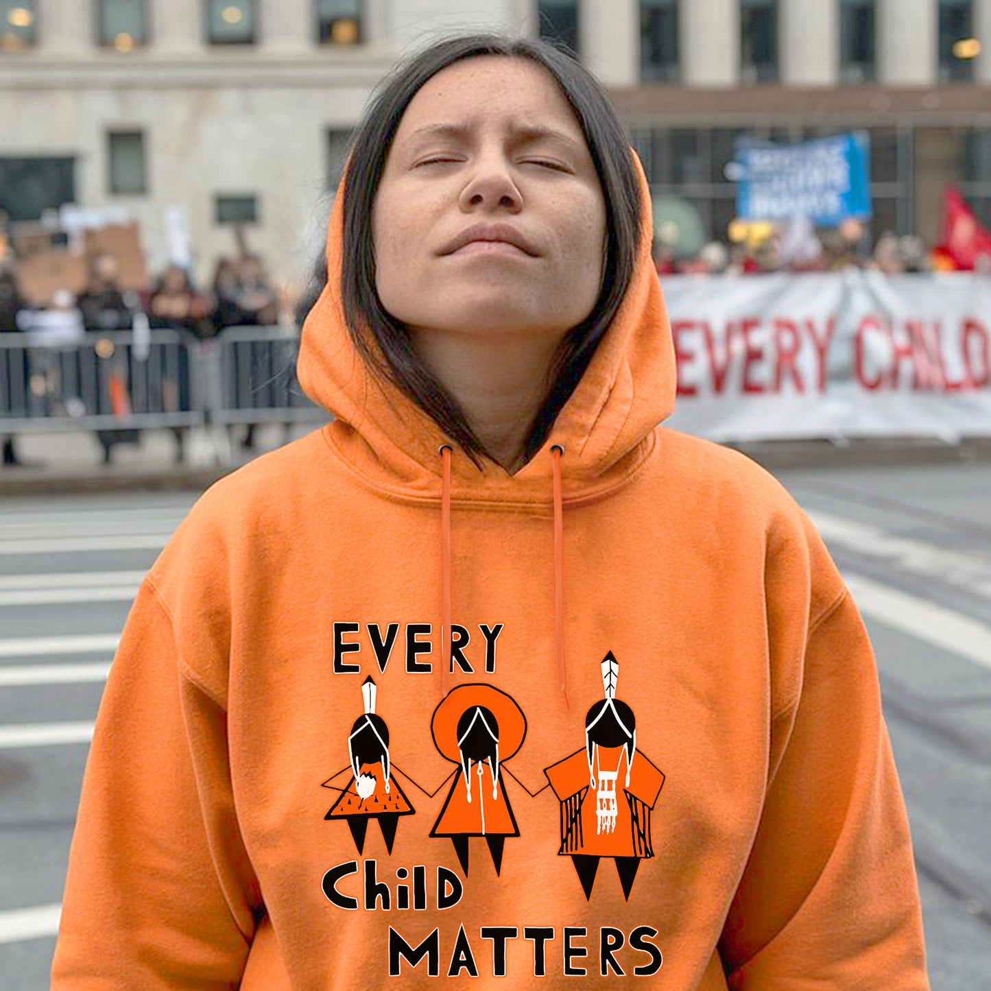 Every Child Matters Three Children Together Unisex T-Shirt/Hoodie/Sweatshirt 054