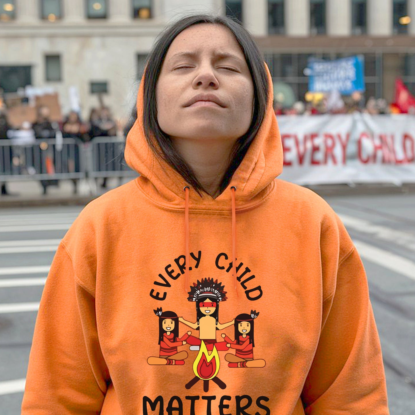 Every Child Matters Indigenous Awareness Children Together T-Shirt/Hoodie/Sweatshirt 070