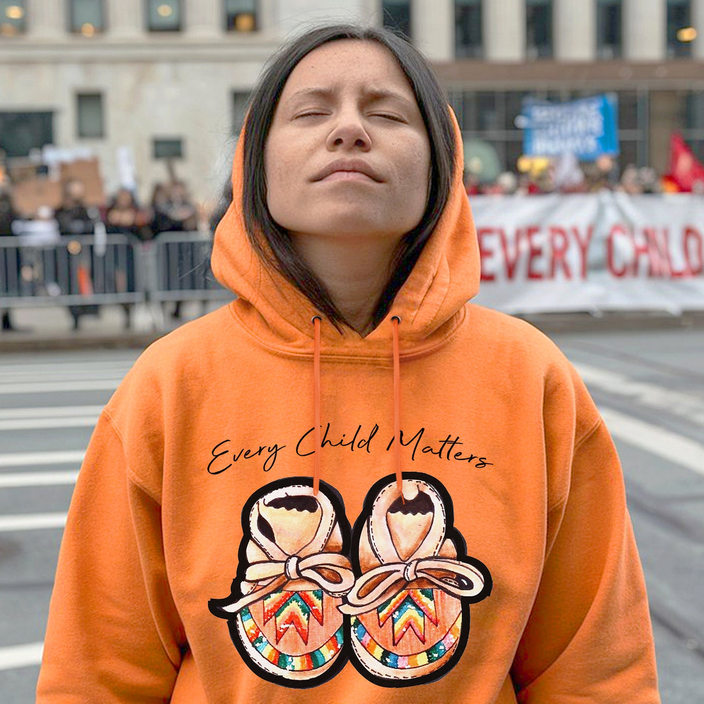 Every Child Matters Shoes Indigenous Unisex T-Shirt/Hoodie/Sweatshirt 074