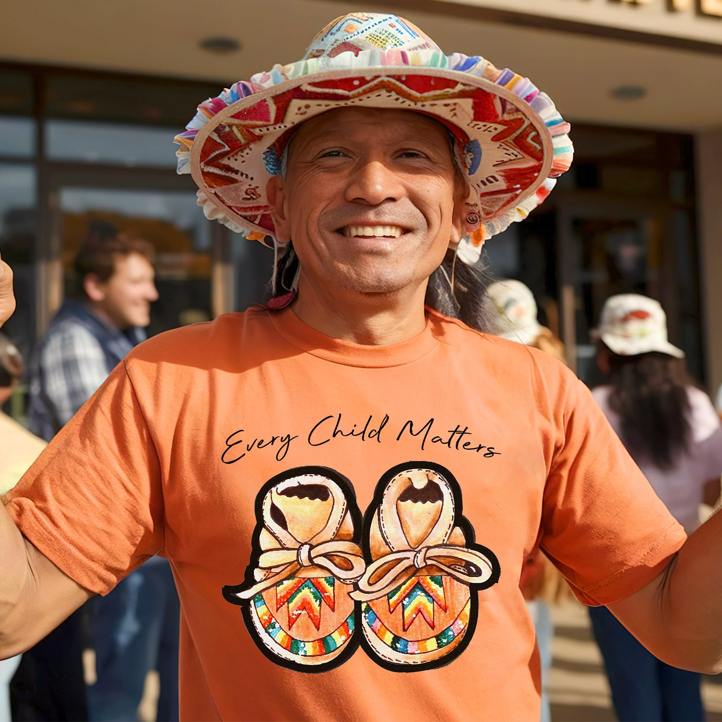 Every Child Matters Shoes Indigenous Unisex T-Shirt/Hoodie/Sweatshirt 074