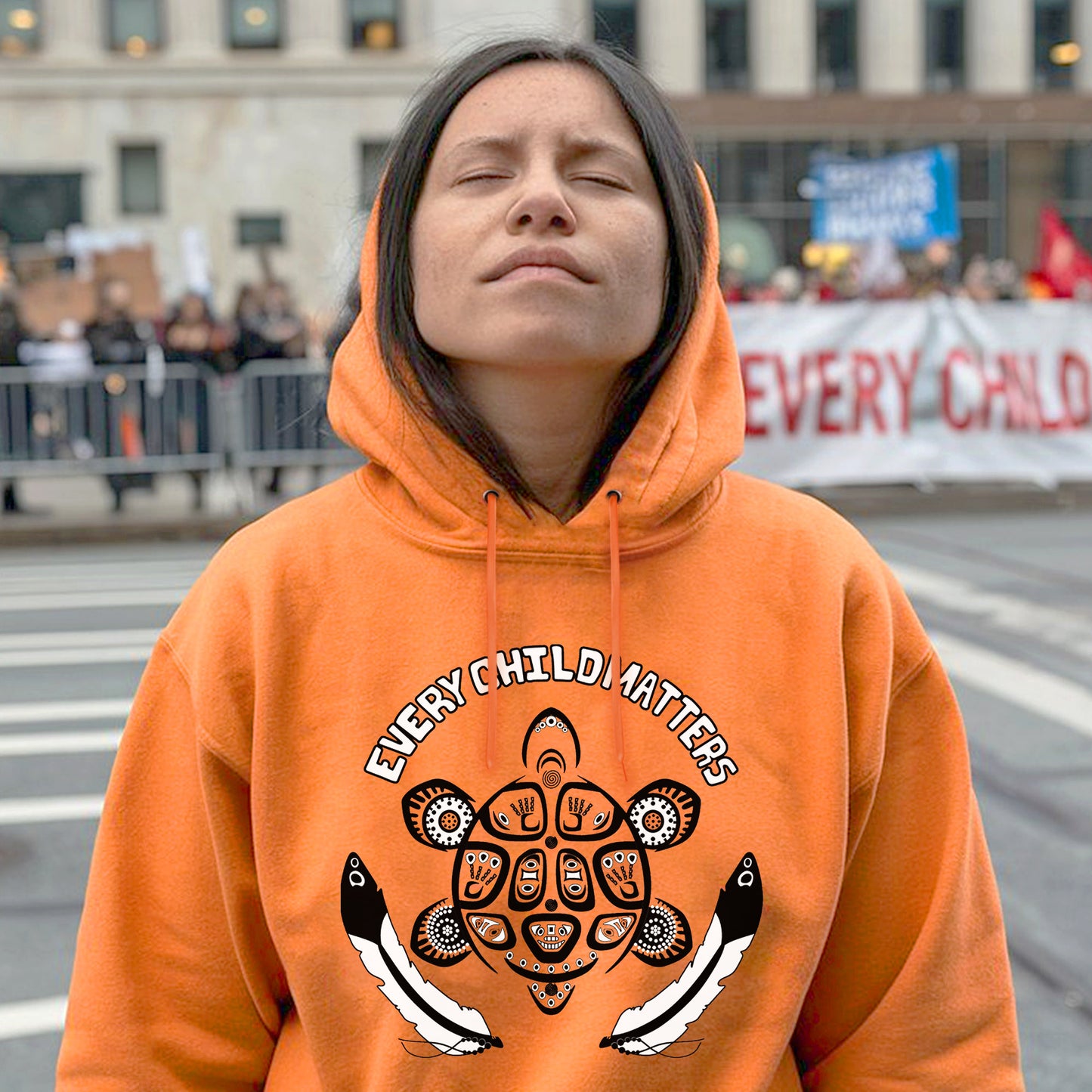 Every Child Matters Turtle For Orange Shirt Day Unisex T-Shirt/Hoodie/Sweatshirt 162