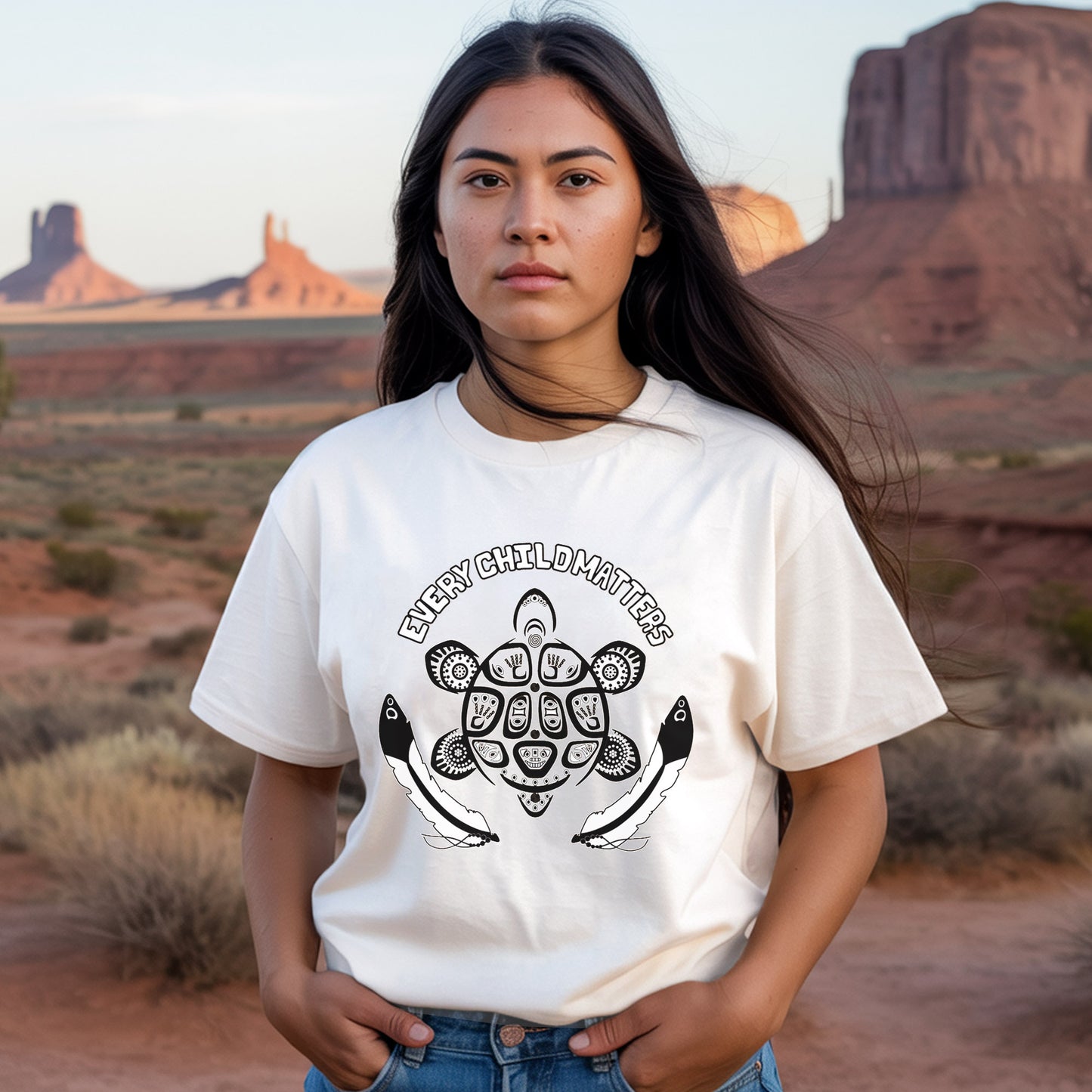 Every Child Matters Turtle For Orange Shirt Day Unisex T-Shirt/Hoodie/Sweatshirt 162