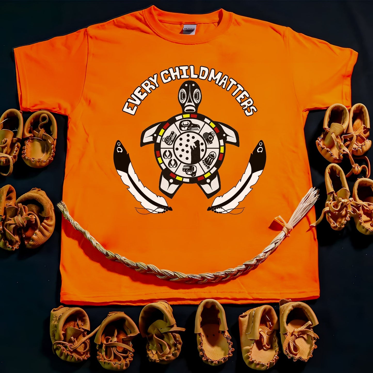Every Child Matters Healing Circle Turtle Unisex T-Shirt/Hoodie/Sweatshirt 163