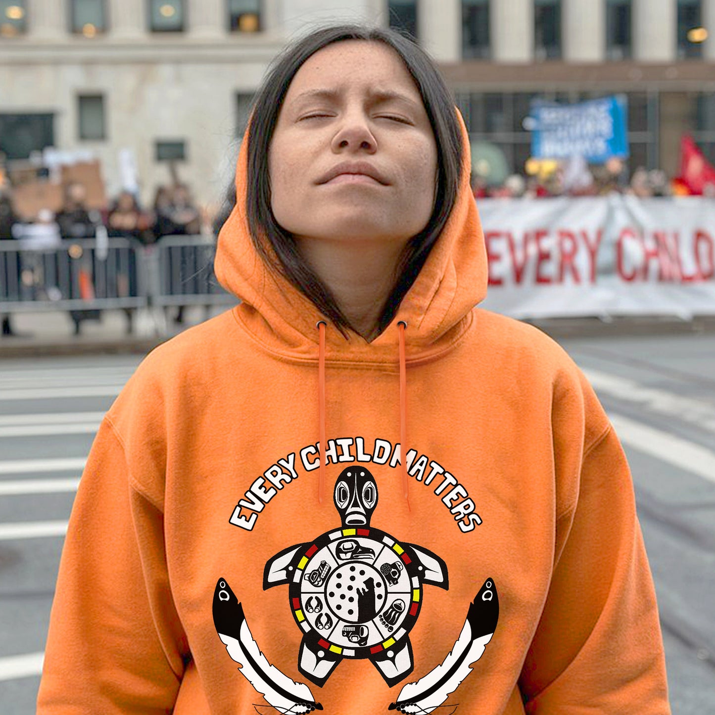 Every Child Matters Healing Circle Turtle Unisex T-Shirt/Hoodie/Sweatshirt 163