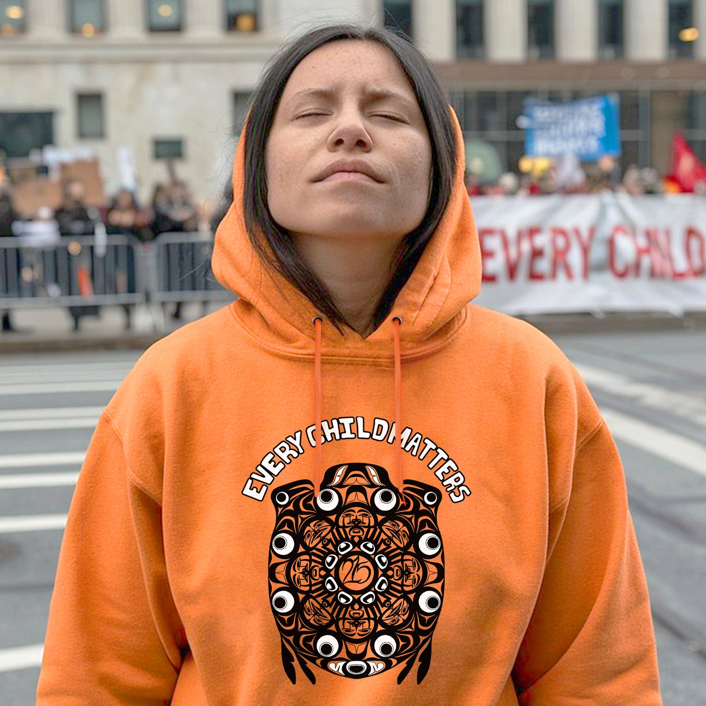 Every Child Matters Mandala Turtle For Orange Shirt Day Unisex T-Shirt/Hoodie/Sweatshirt 164
