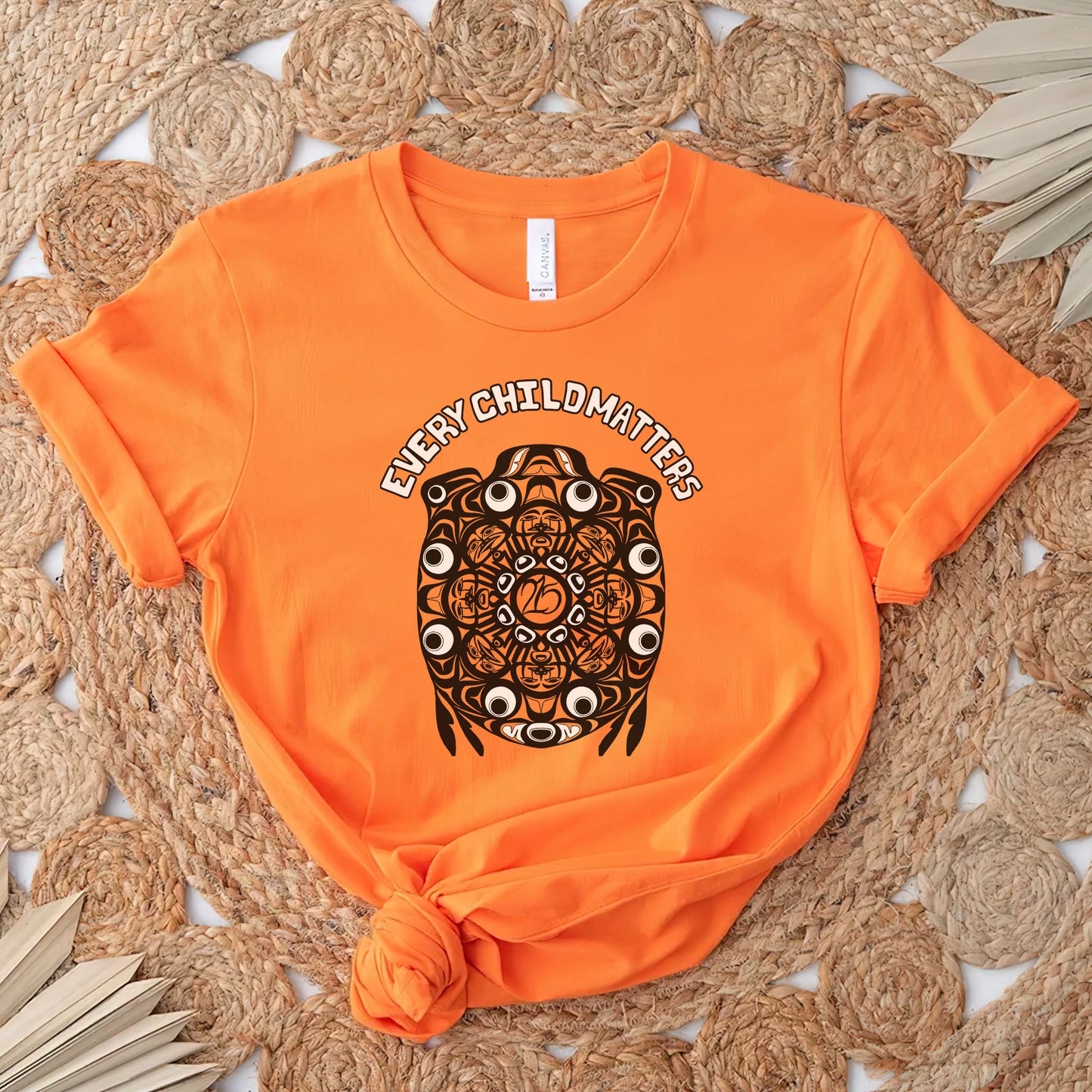 Every Child Matters Mandala Turtle For Orange Shirt Day Unisex T-Shirt/Hoodie/Sweatshirt 164