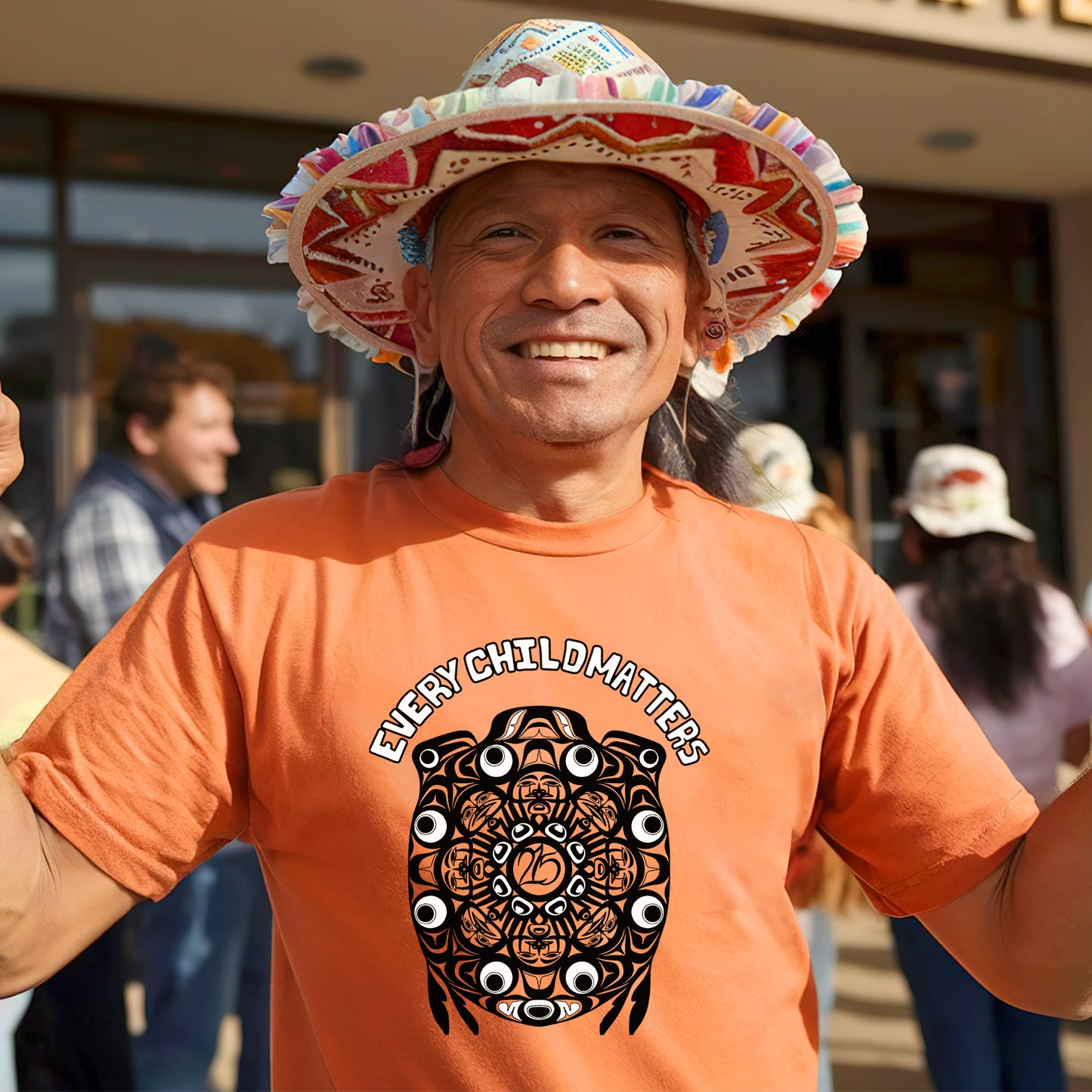 Every Child Matters Mandala Turtle For Orange Shirt Day Unisex T-Shirt/Hoodie/Sweatshirt 164