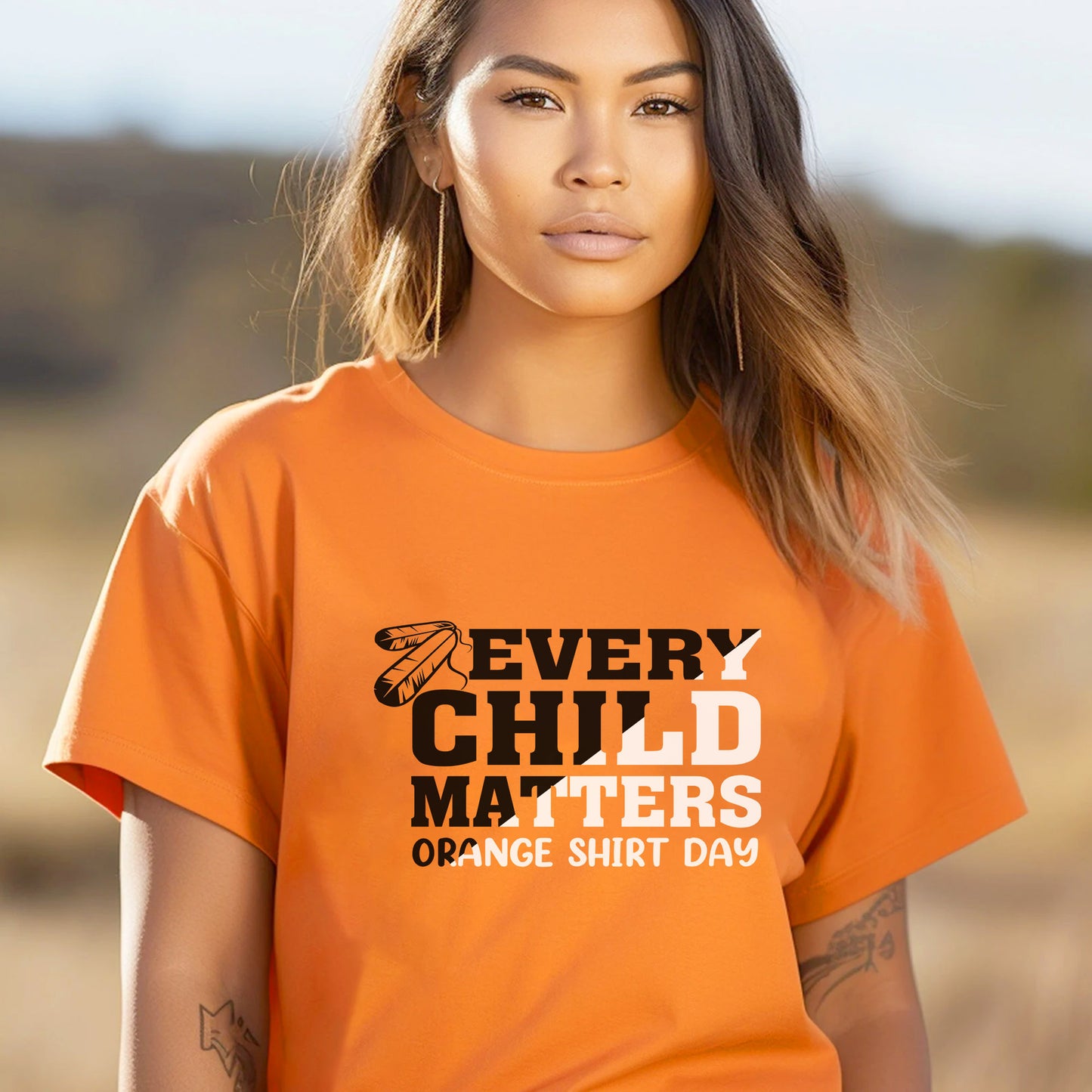 Every Child Matters Bold For Orange Shirt Day Unisex T-Shirt/Hoodie/Sweatshirt 166