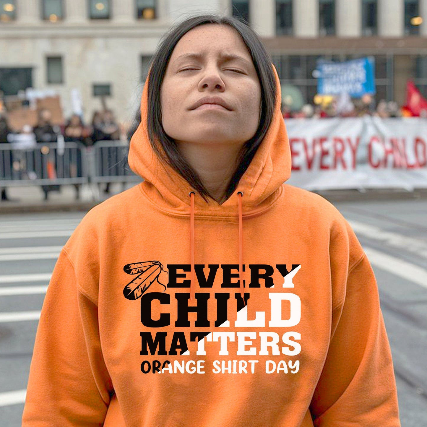 Every Child Matters Bold For Orange Shirt Day Unisex T-shirt/Hoodie/Sweatshirt 166