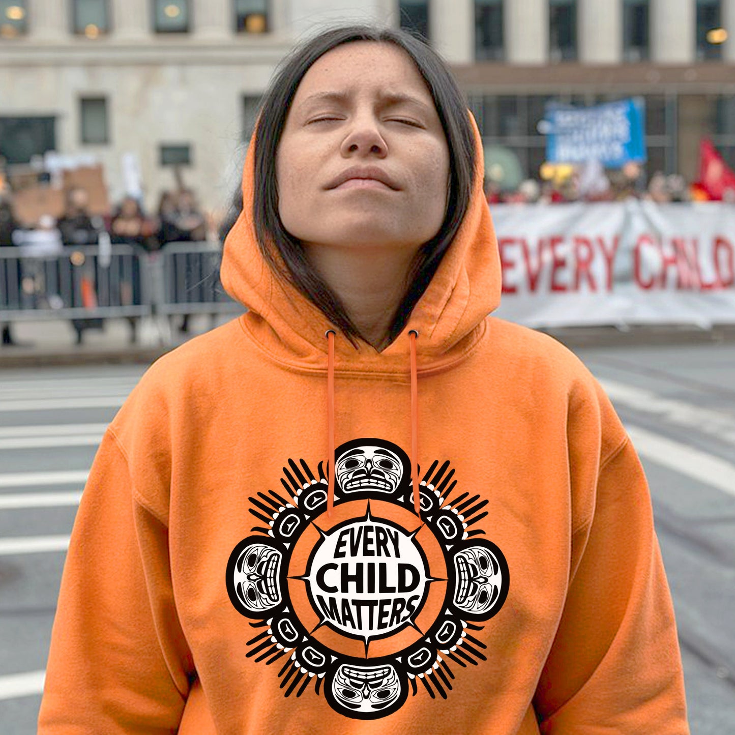 Every Child Matters Indigenous Sun For Orange Shirt Day Unisex T-Shirt/Hoodie/Sweatshirt 168
