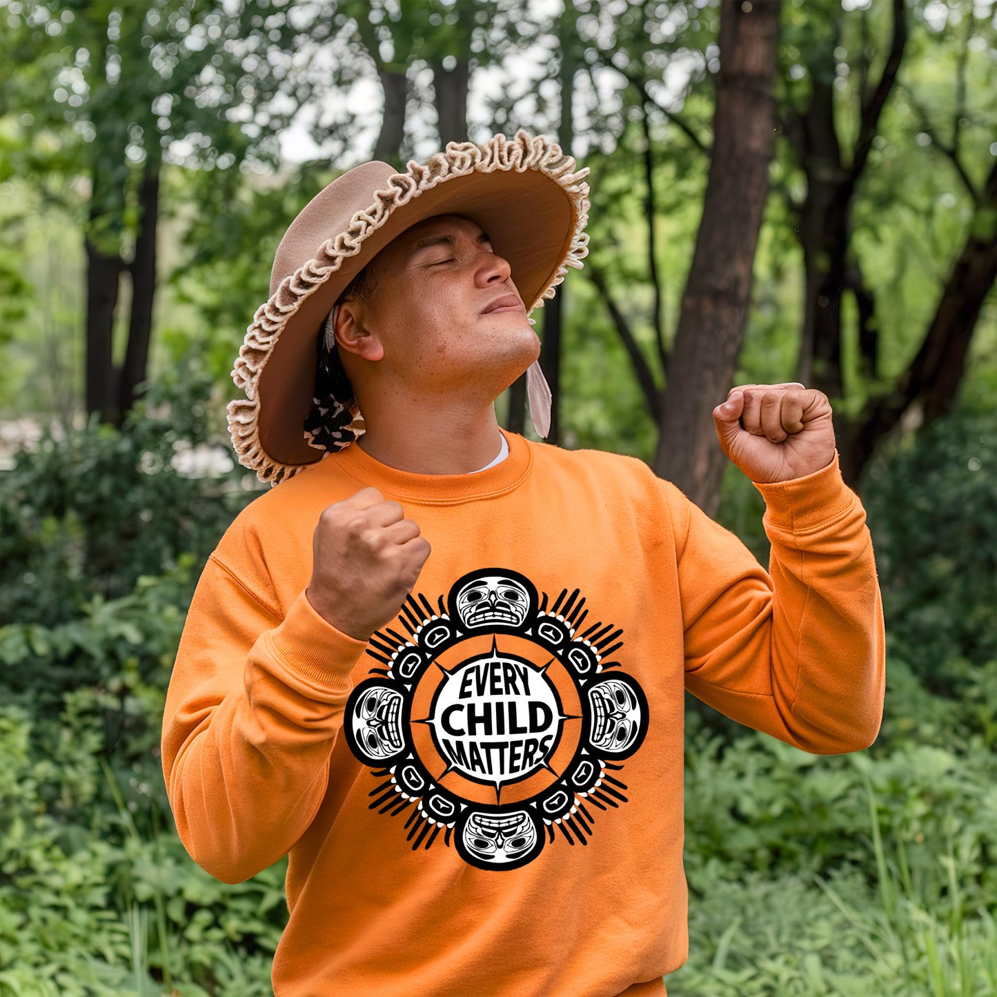 Every Child Matters Indigenous Sun For Orange Shirt Day Unisex T-Shirt/Hoodie/Sweatshirt 168