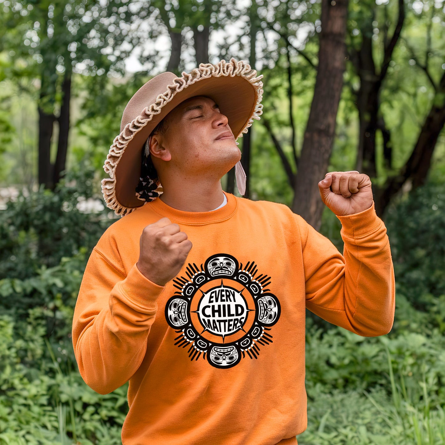 Every Child Matters Indigenous Sun For Orange Shirt Day Unisex T-Shirt/Hoodie/Sweatshirt 168