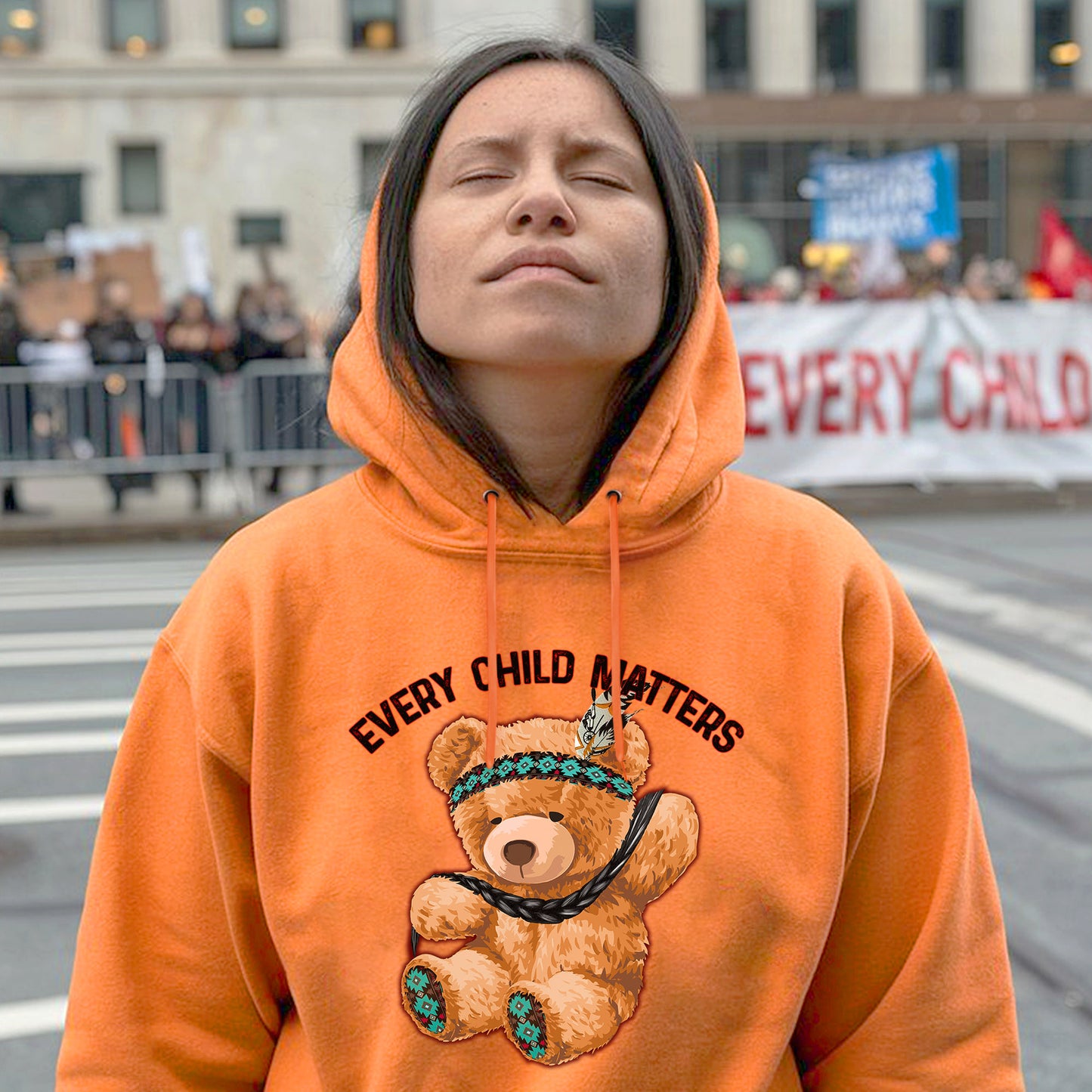 Every Child Matters Healing Bear For Orange Shirt Day Unisex T-Shirt/Hoodie/Sweatshirt 169