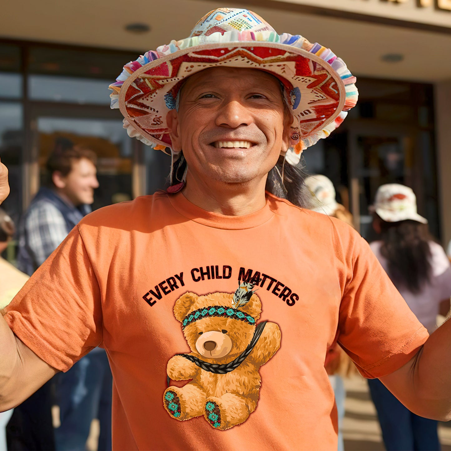 Every Child Matters Healing Bear For Orange Shirt Day Unisex T-Shirt/Hoodie/Sweatshirt 169
