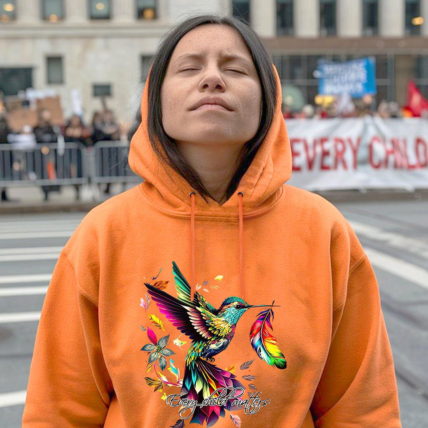 Every Child Matters Hummingbird Unisex T-Shirt/Hoodie/Sweatshirt 173