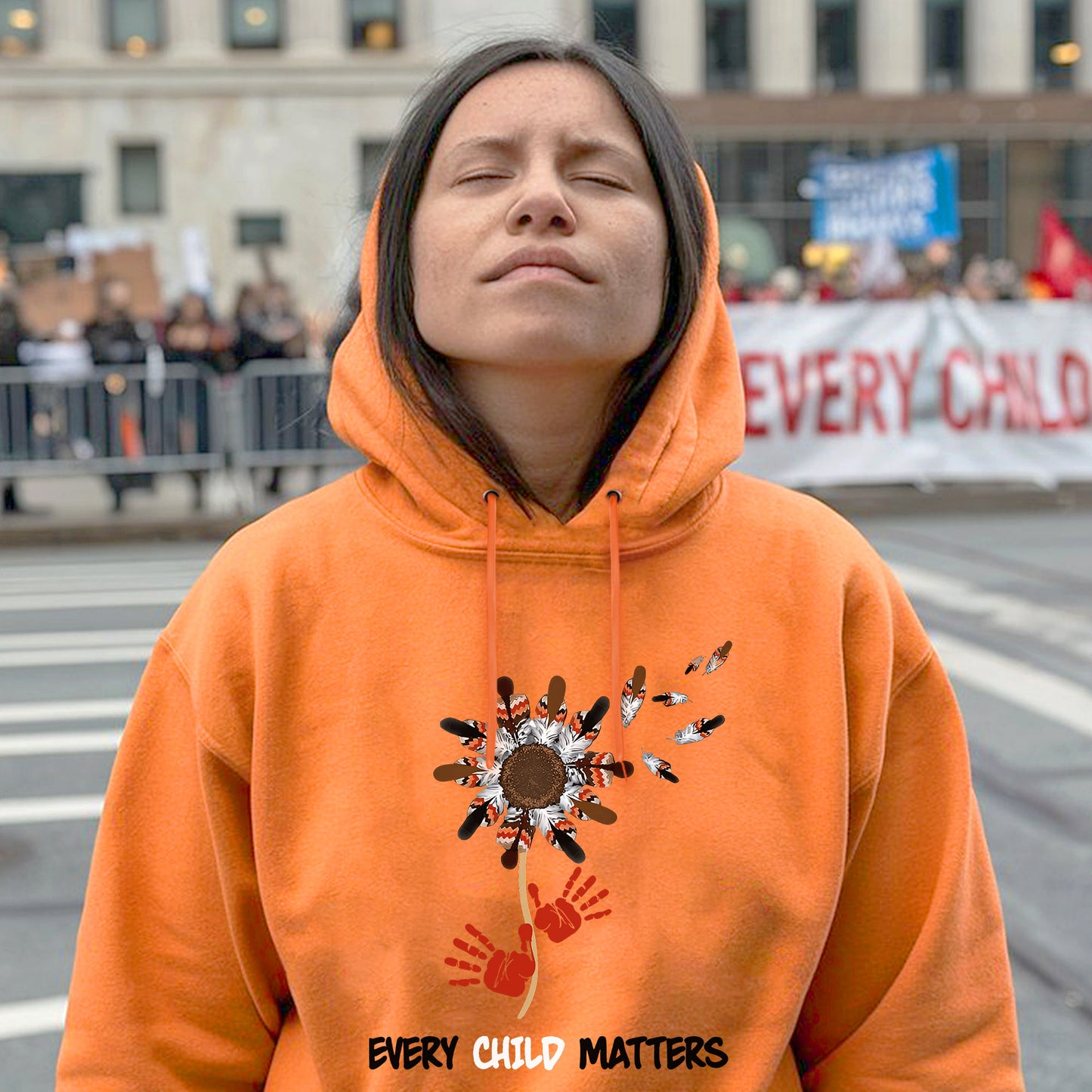 Every Child Matters Healing Flower For Orange Shirt Day Unisex T-Shirt/Hoodie/Sweatshirt 176