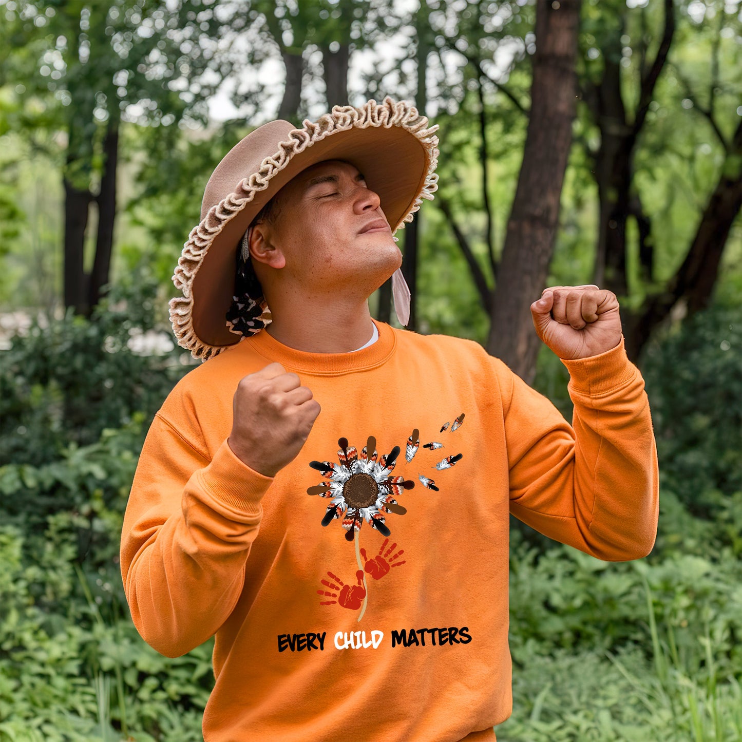 Every Child Matters Healing Flower For Orange Shirt Day Unisex T-Shirt/Hoodie/Sweatshirt 176
