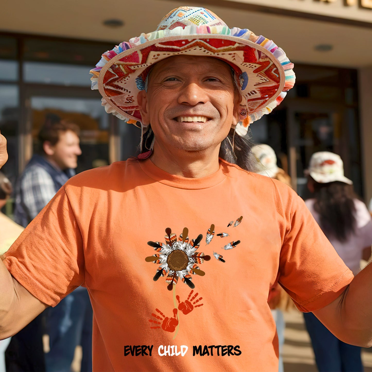 Every Child Matters Healing Flower For Orange Shirt Day Unisex T-Shirt/Hoodie/Sweatshirt 176