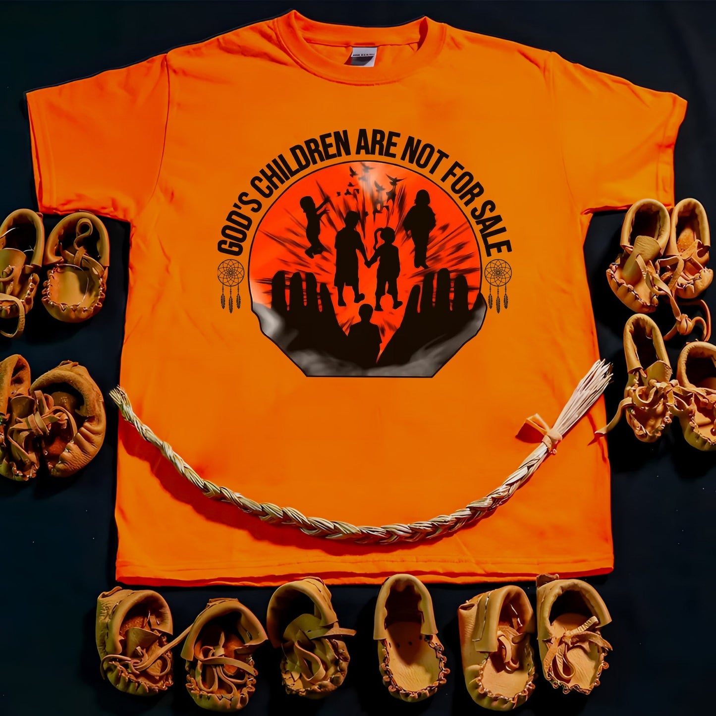 Every Child Matters Youth in Good Hands Native American Unisex T-Shirt/Hoodie/Sweatshirt 178
