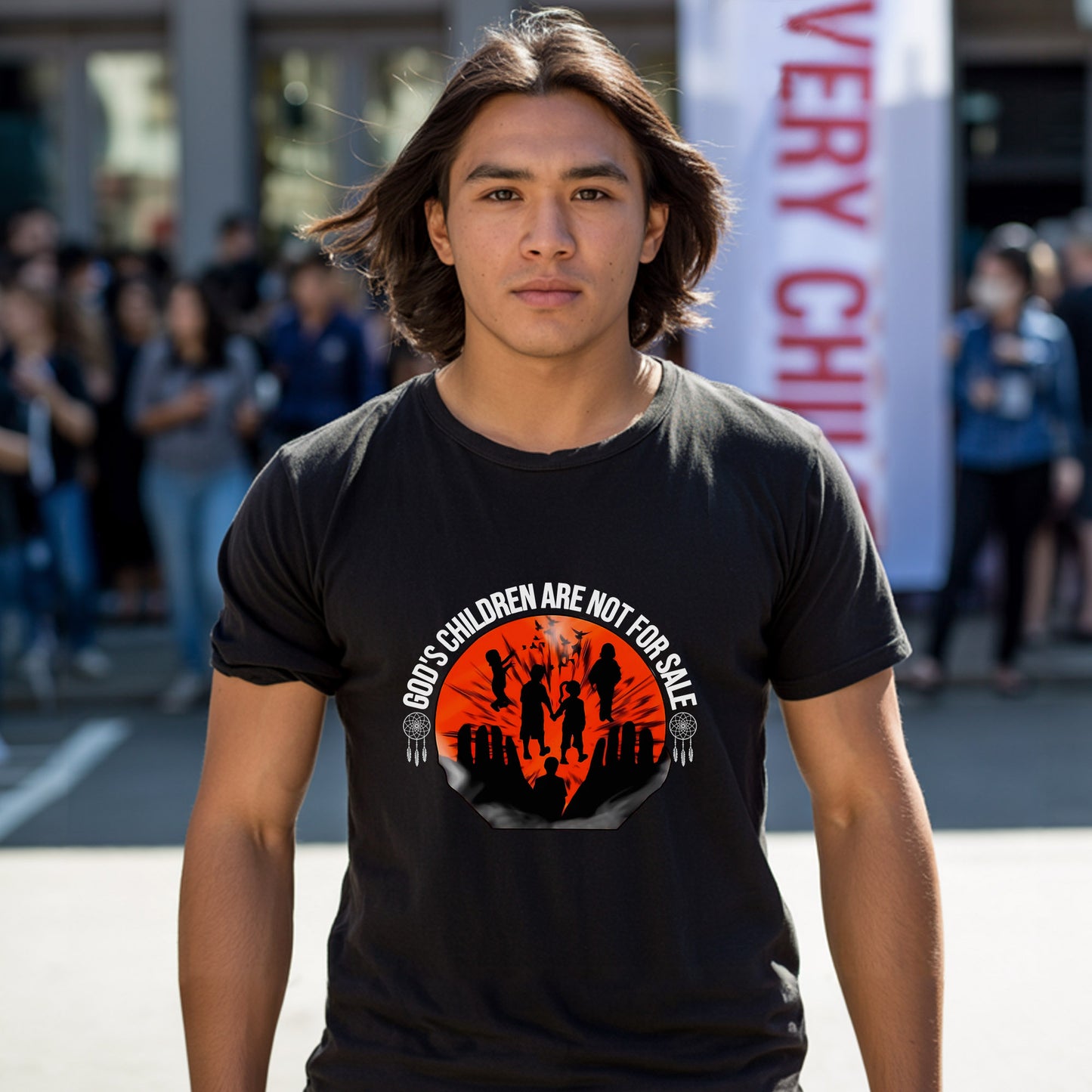 Every Child Matters Youth in Good Hands Native American Unisex T-Shirt/Hoodie/Sweatshirt 178
