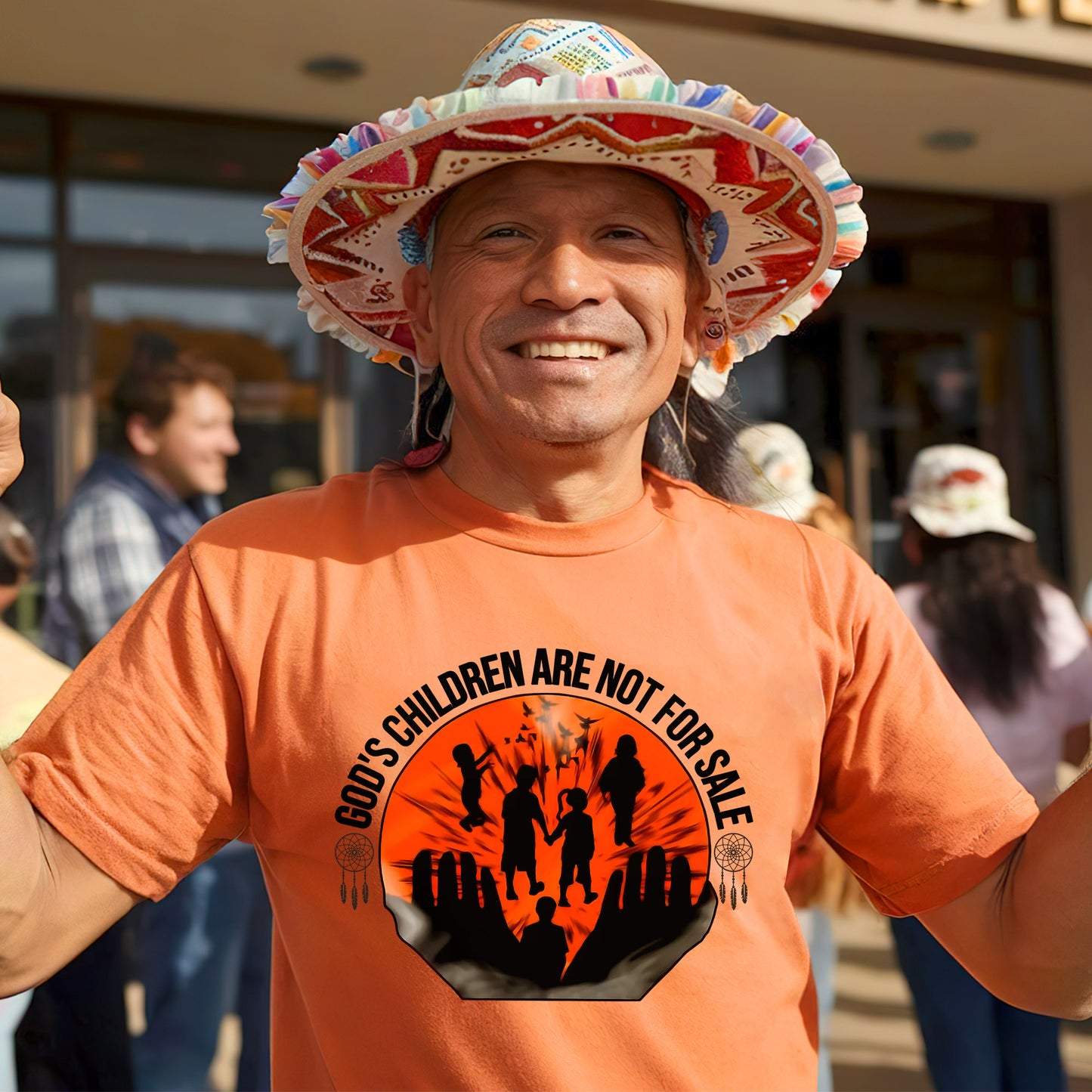 Every Child Matters Youth in Good Hands Native American Unisex T-Shirt/Hoodie/Sweatshirt 178