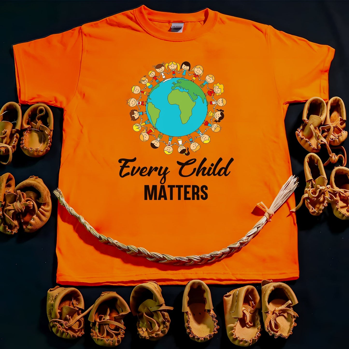 Every Child Matters Best Friends Native American Unisex T-Shirt/Hoodie/Sweatshirt 179