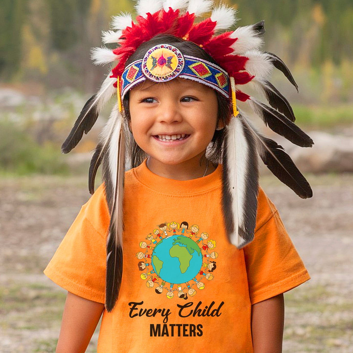 Every Child Matters Best Friends Native American Unisex T-Shirt/Hoodie/Sweatshirt 179