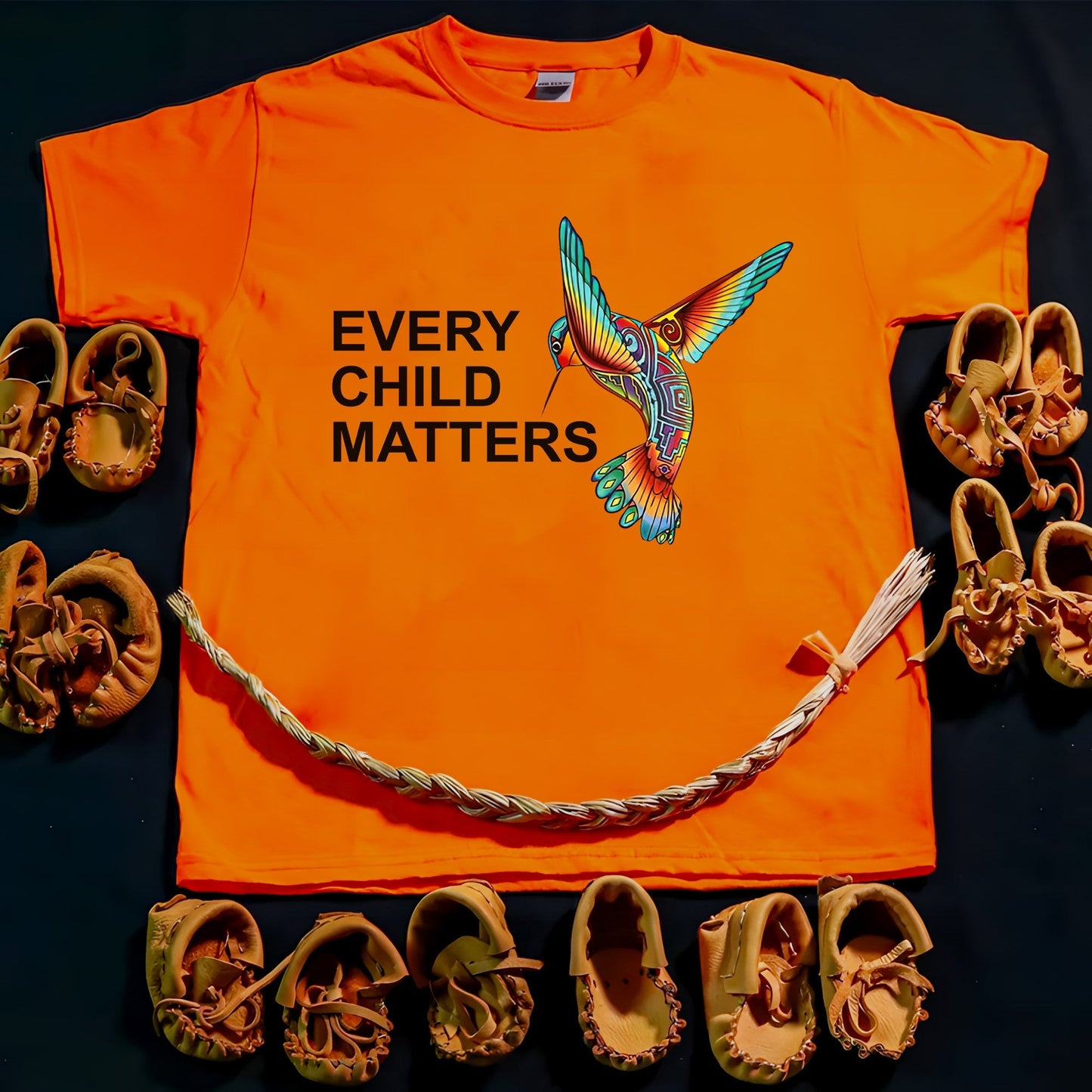 Every Child Matters Hummingbird Serenity Native American Unisex T-Shirt/Hoodie/Sweatshirt 180