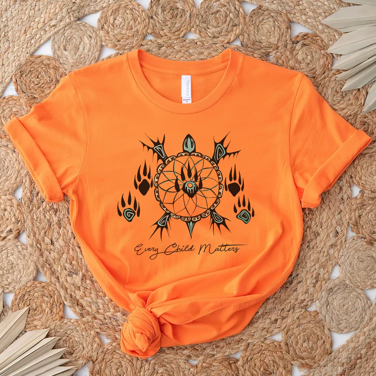 Every Child Matters Turtle Spirit For Orange Shirt Day Unisex T-Shirt/Hoodie/Sweatshirt 183