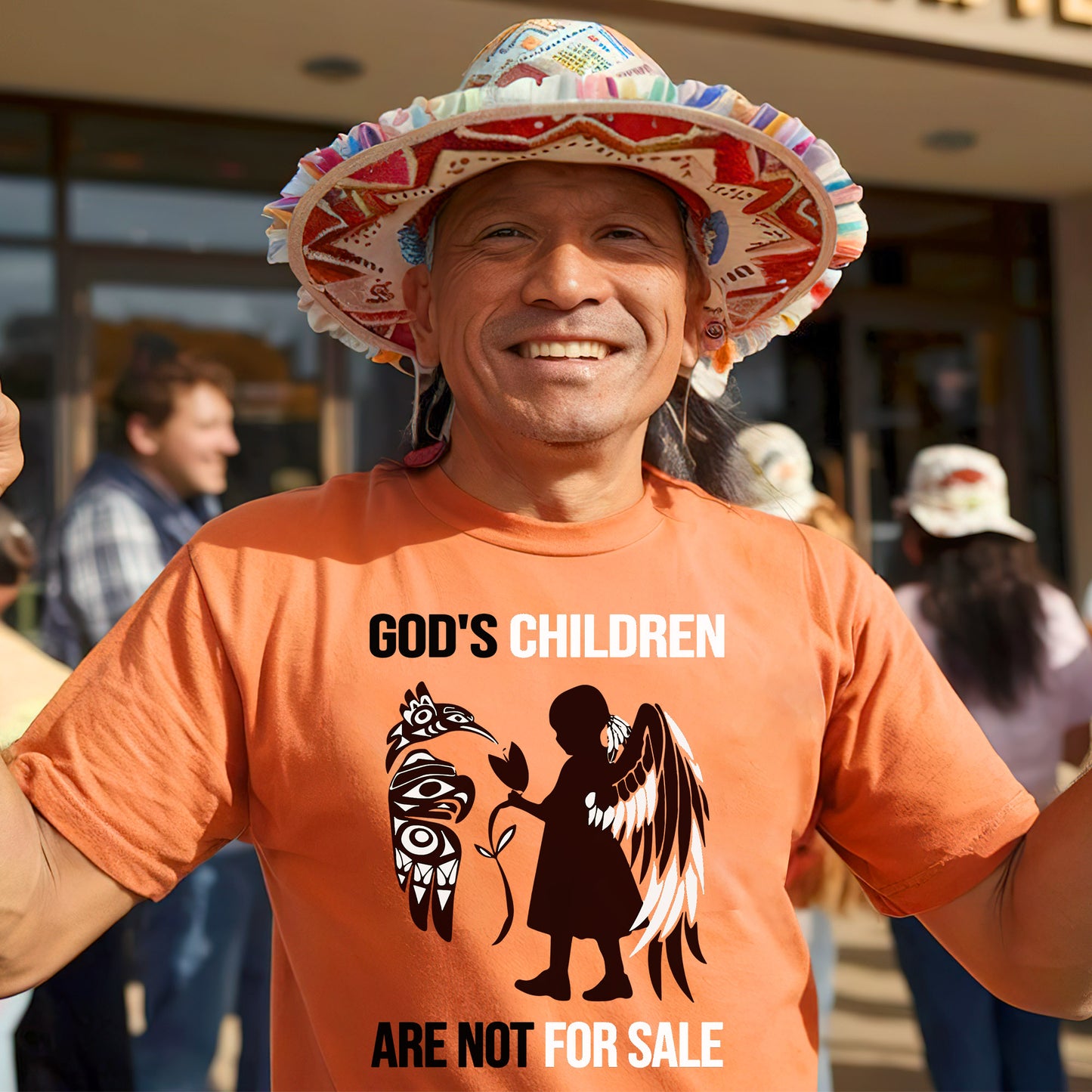 Every Child Matters Native Angel Baby Native American Unisex T-Shirt/Hoodie/Sweatshirt 184