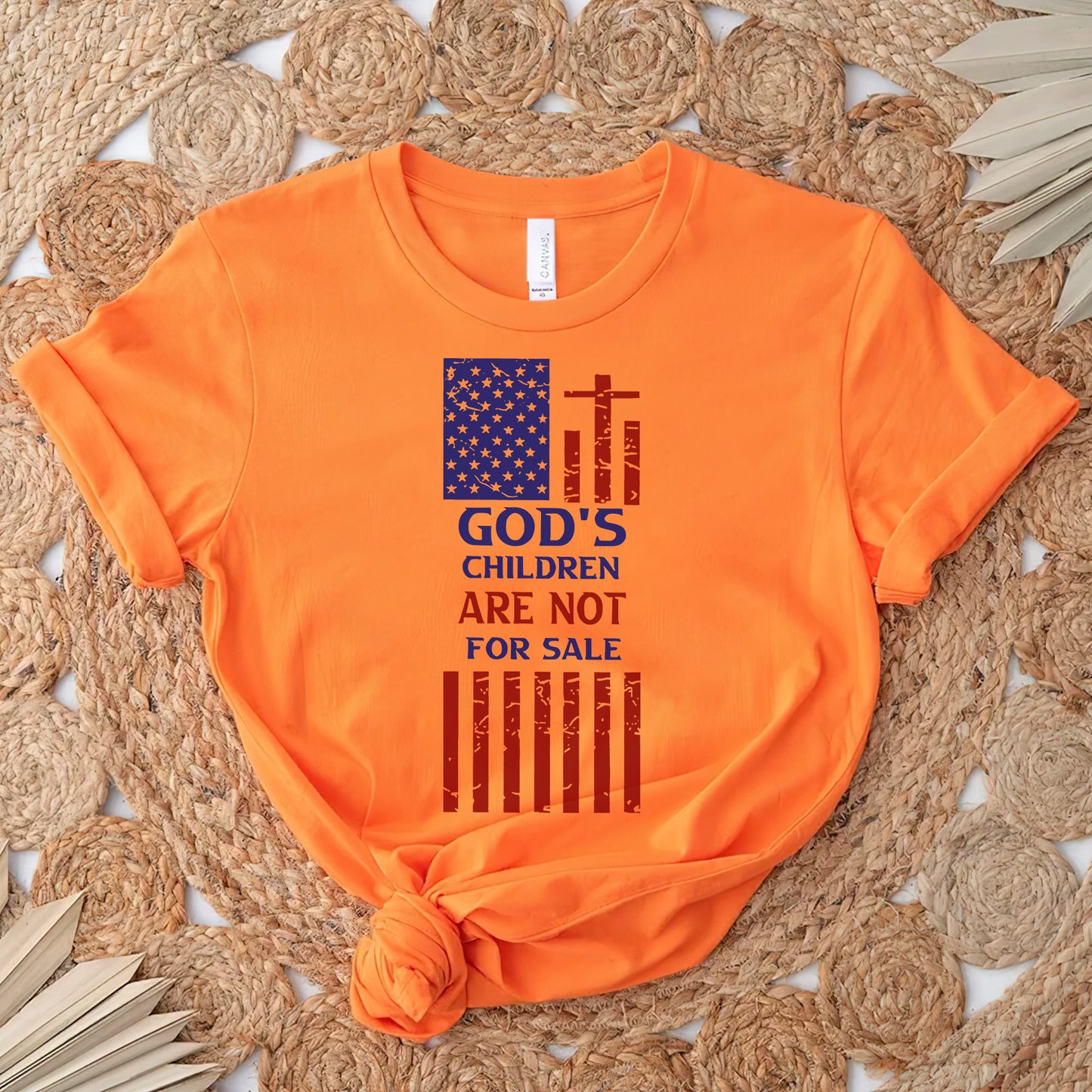Faith Freedom Tee Stop Child Trafficking For Orange Shirt Day Unisex T-Shirt/Hoodie/Sweatshirt 185