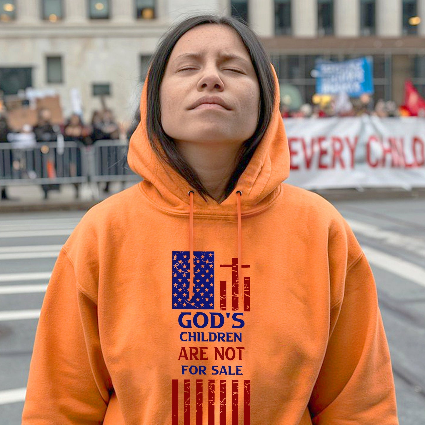 Every Child Matters God's Children Are Not For Sale Native American Unisex T-shirt/Hoodie/Sweatshirt 185