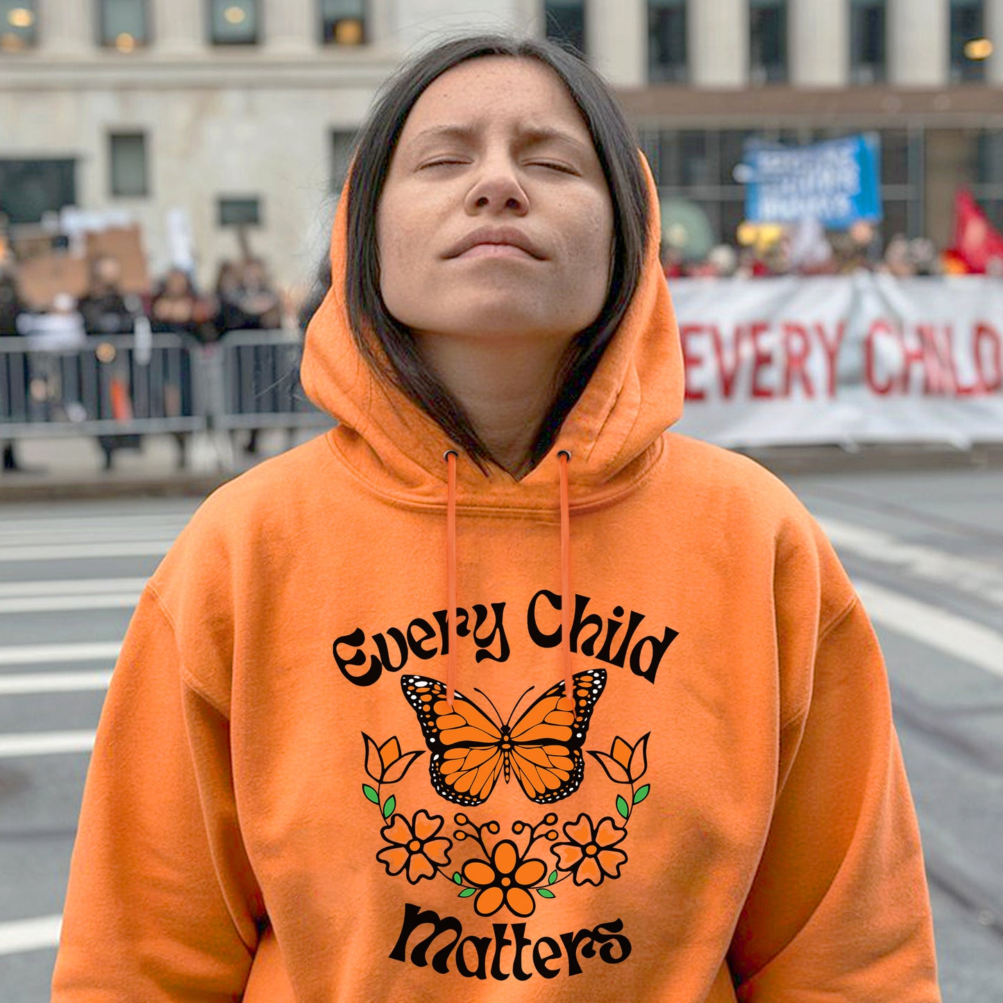 Every Child Matters Monarch Butterfly For Orange Shirt Day Unisex T-Shirt/Hoodie/Sweatshirt 187