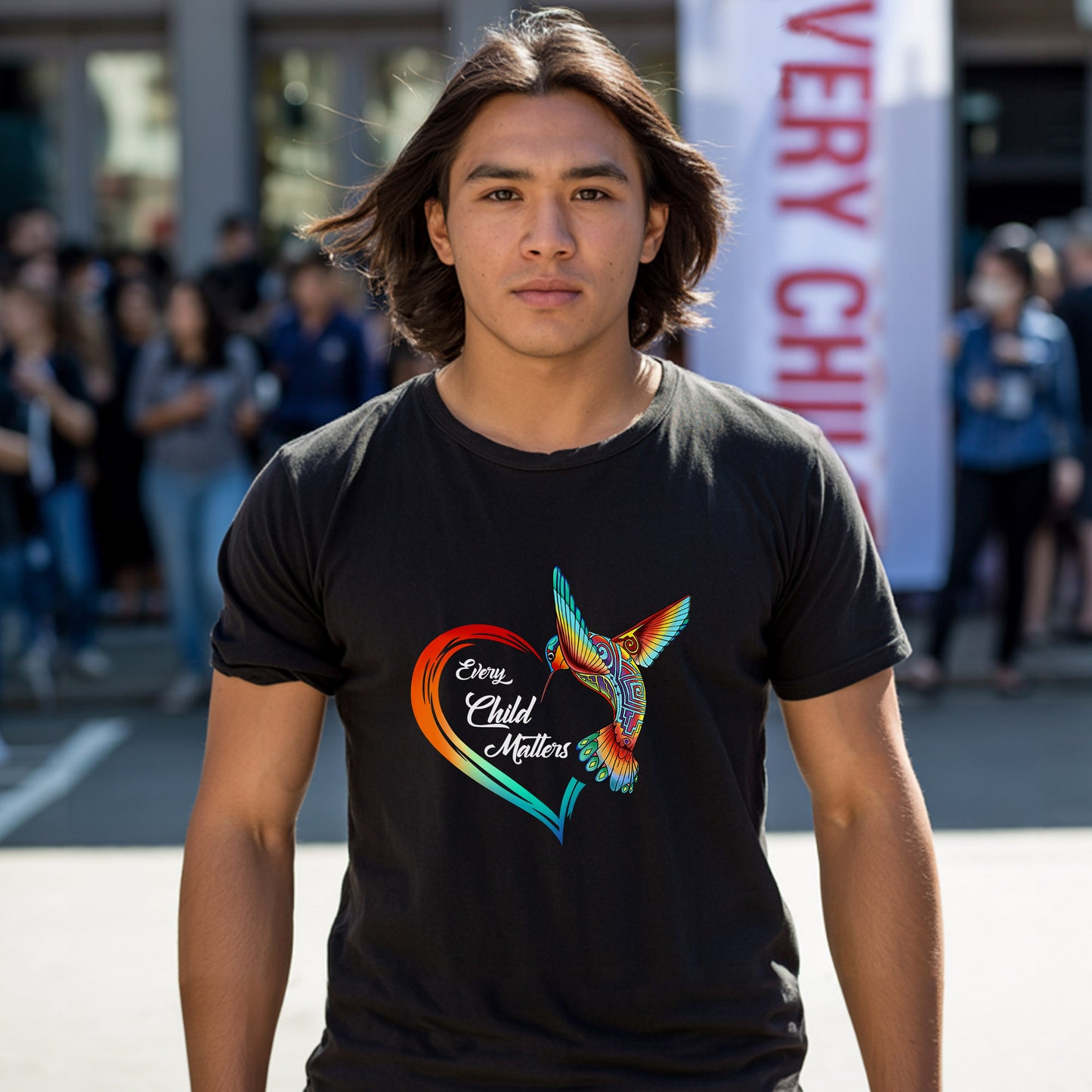 Every Child Matters Hummingbird Native Freedom Native American Unisex T-Shirt/Hoodie/Sweatshirt 193