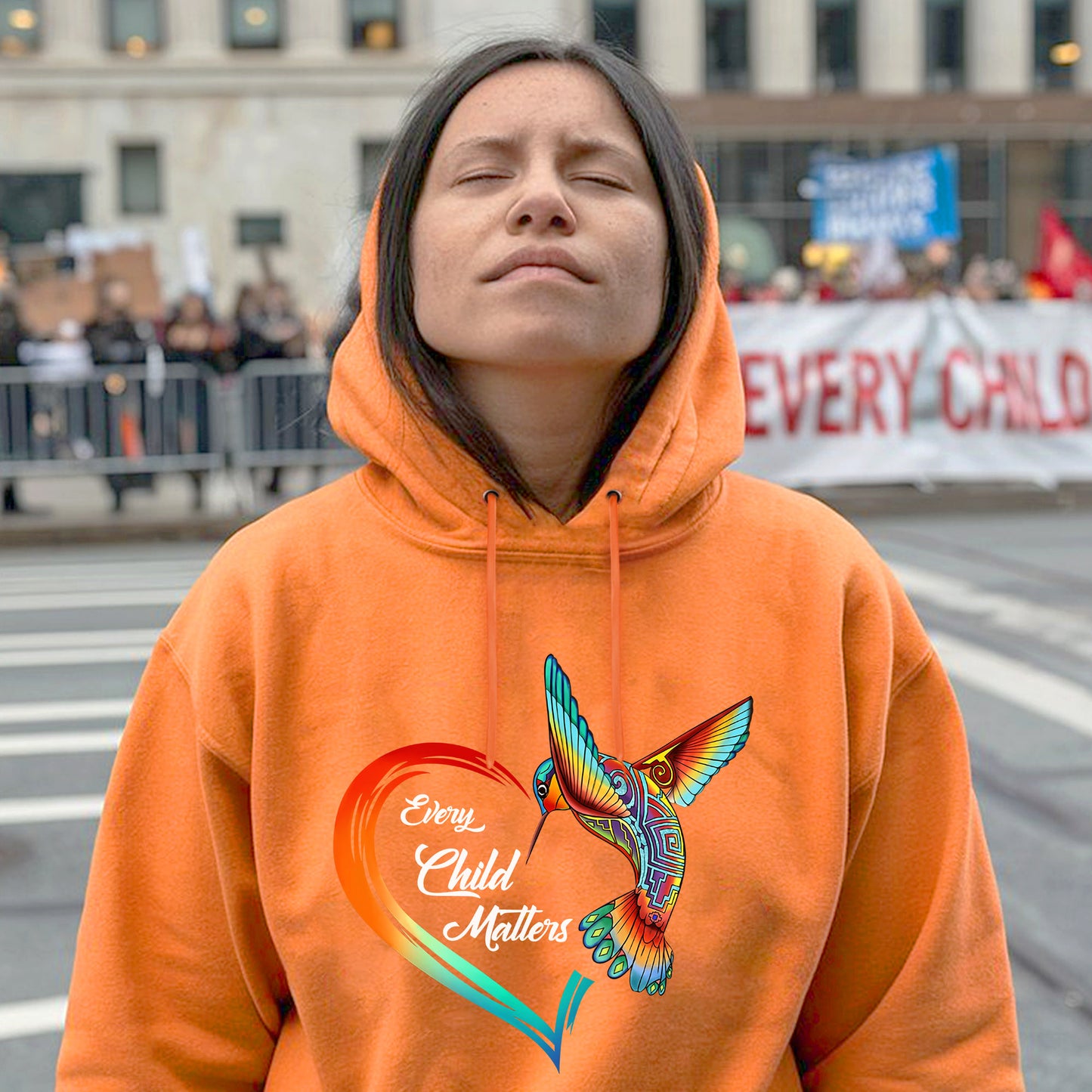 Every Child Matters Hummingbird Native Freedom Native American Unisex T-Shirt/Hoodie/Sweatshirt 193