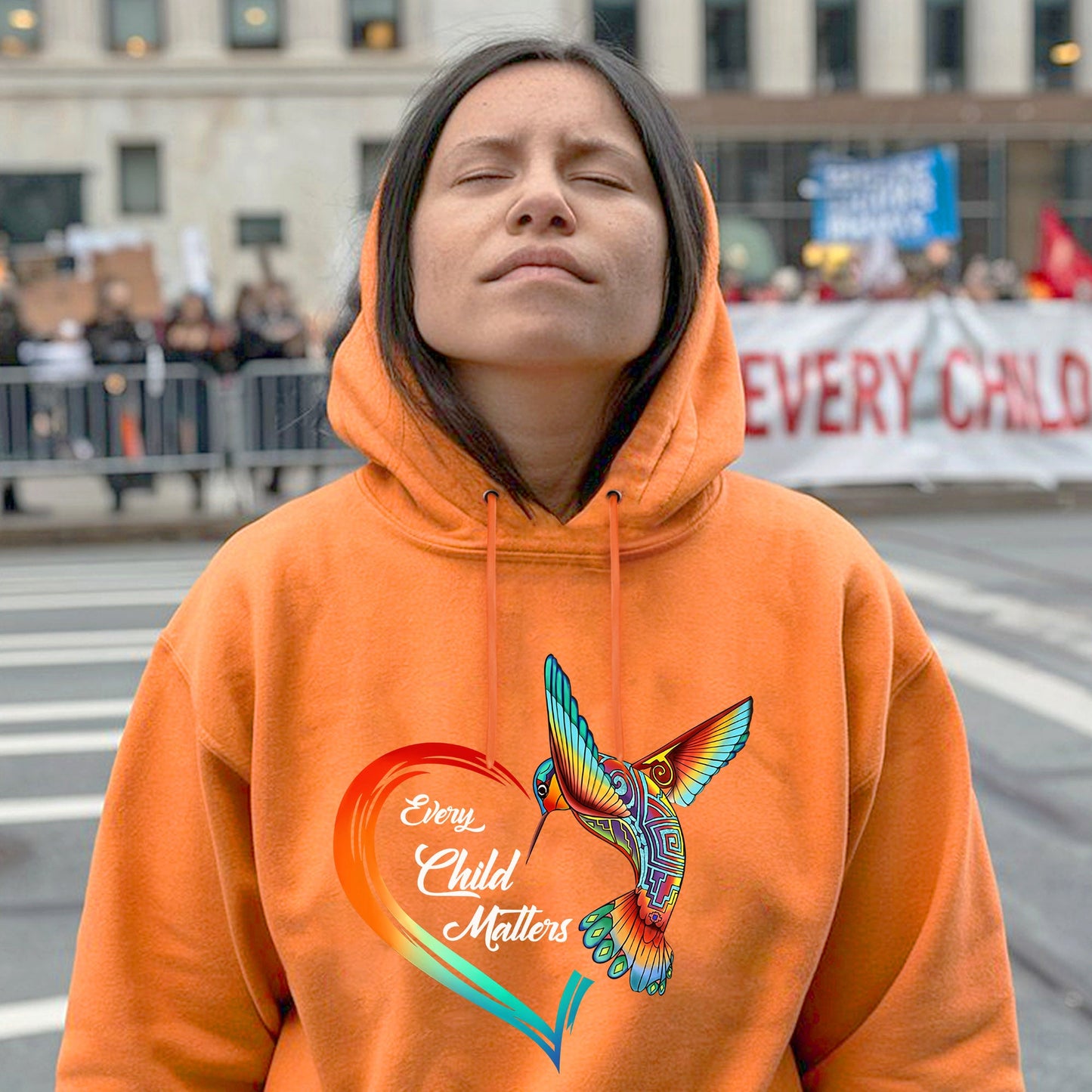 Every Child Matters Hummingbird Native Freedom Native American Unisex T-shirt/Hoodie/Sweatshirt 193