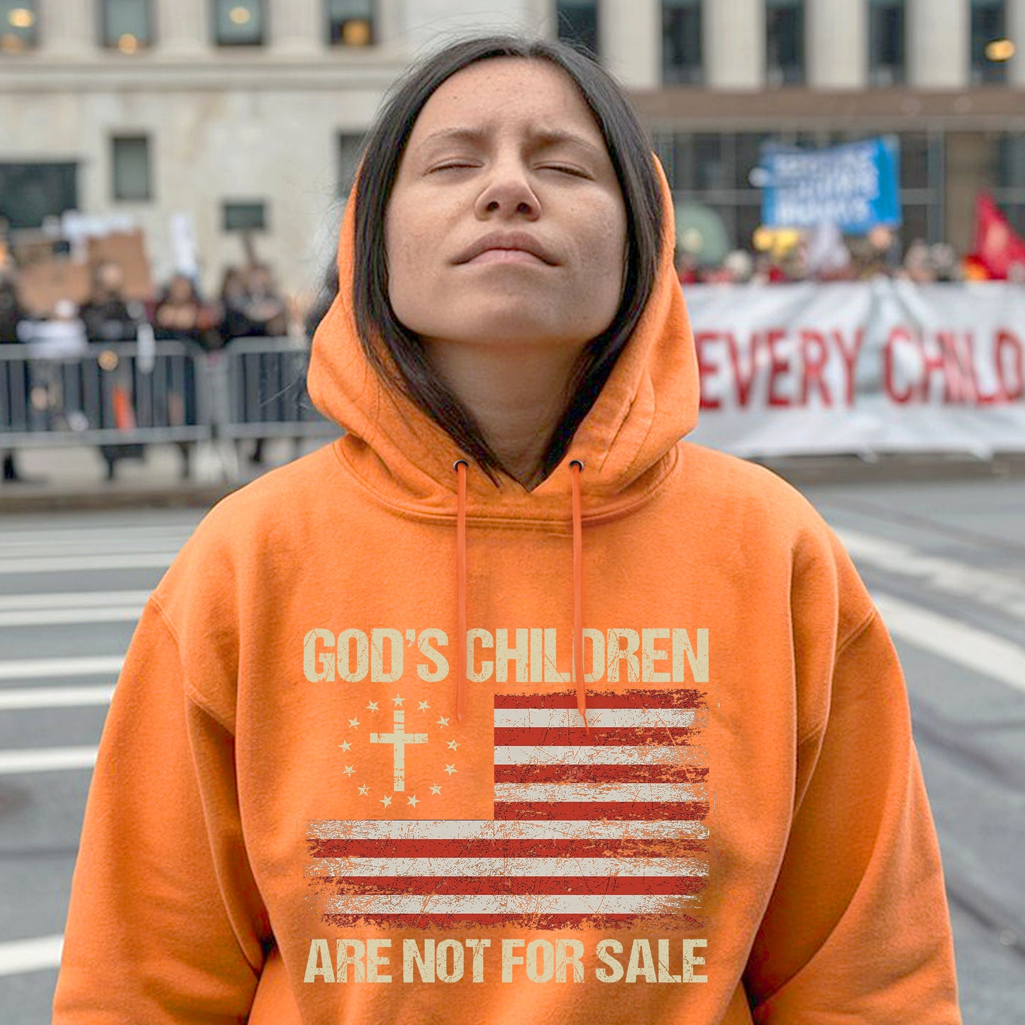 Every Child Matters God's Children Are Not For Sale Native American Unisex T-Shirt/Hoodie/Sweatshirt 194