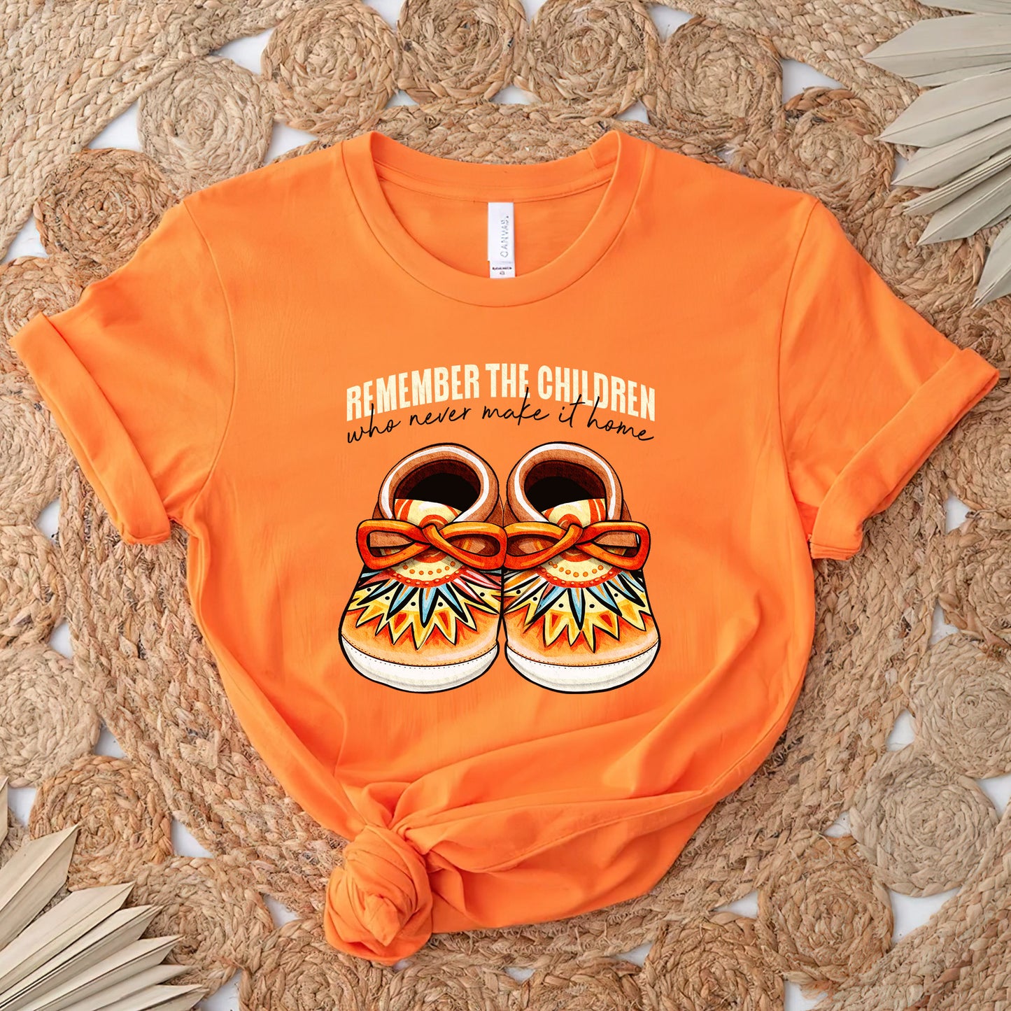 Every Child Matters Shoes Indigenous Orange Shirt Day Unisex T-Shirt/Hoodie/Sweatshirt 199