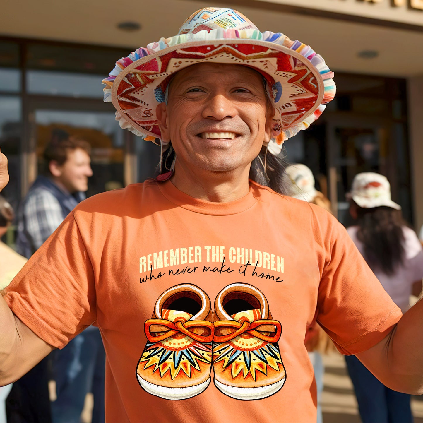 Every Child Matters Shoes Indigenous Orange Shirt Day Unisex T-Shirt/Hoodie/Sweatshirt 199