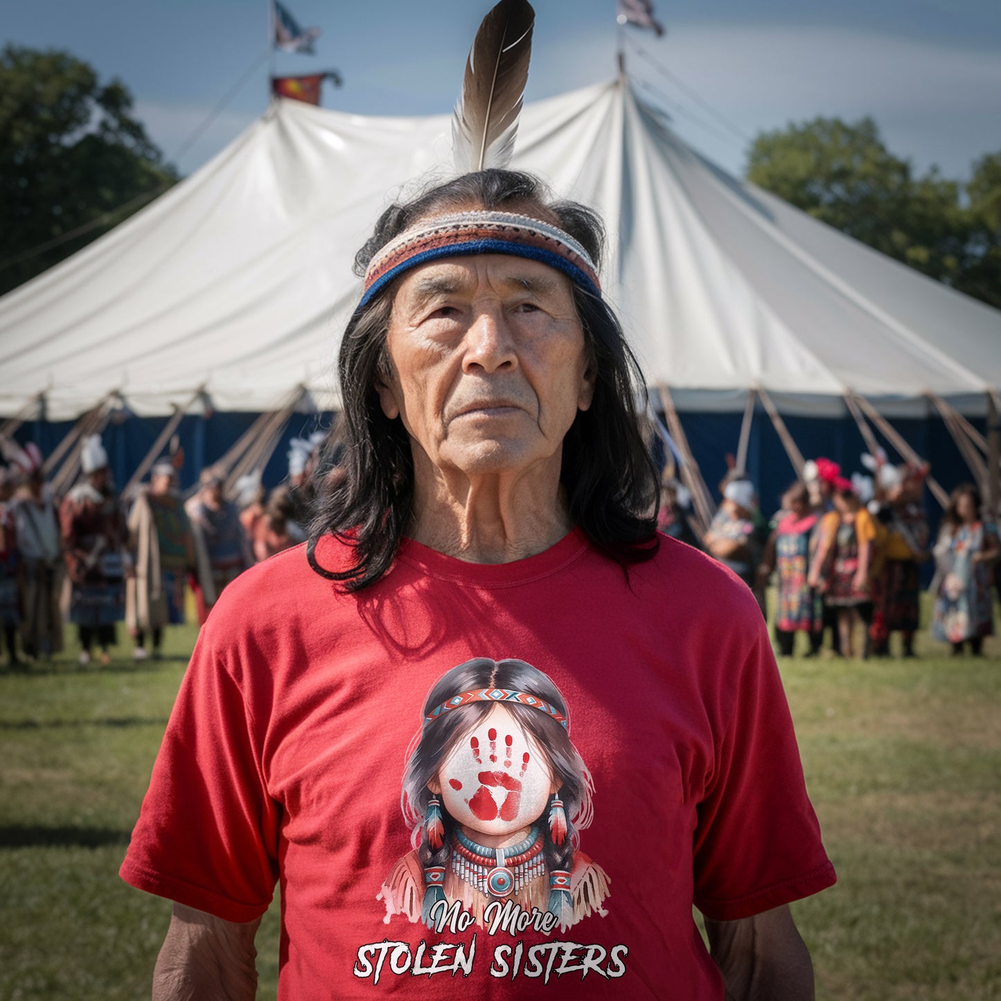 MMIW No More Stolen Sisters No Face WC211 Unisex T-Shirt/T-Shirt V-Neck/Hoodie/Sweatshirt