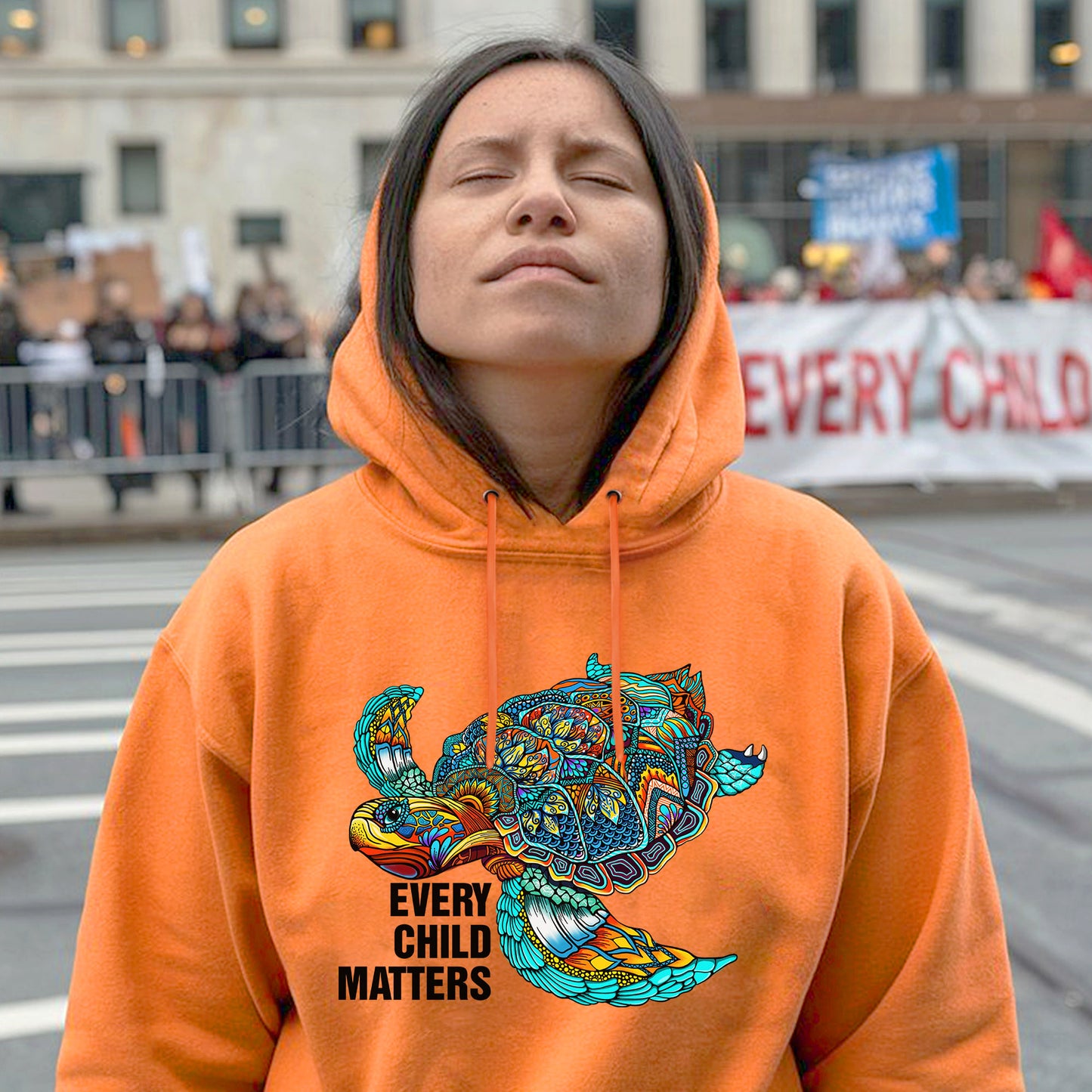 Every Child Matters Sacred Turtle Shirt For Orange Shirt Day Unisex T-Shirt/Hoodie/Sweatshirt 228
