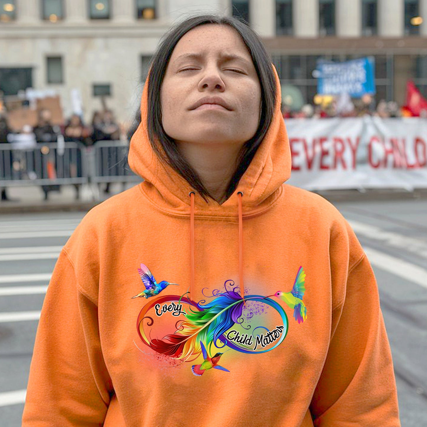 Every Child Matters Shirt Spirit Feather Birds Edition For Orange Shirt Day Unisex T-Shirt/Hoodie/Sweatshirt 229