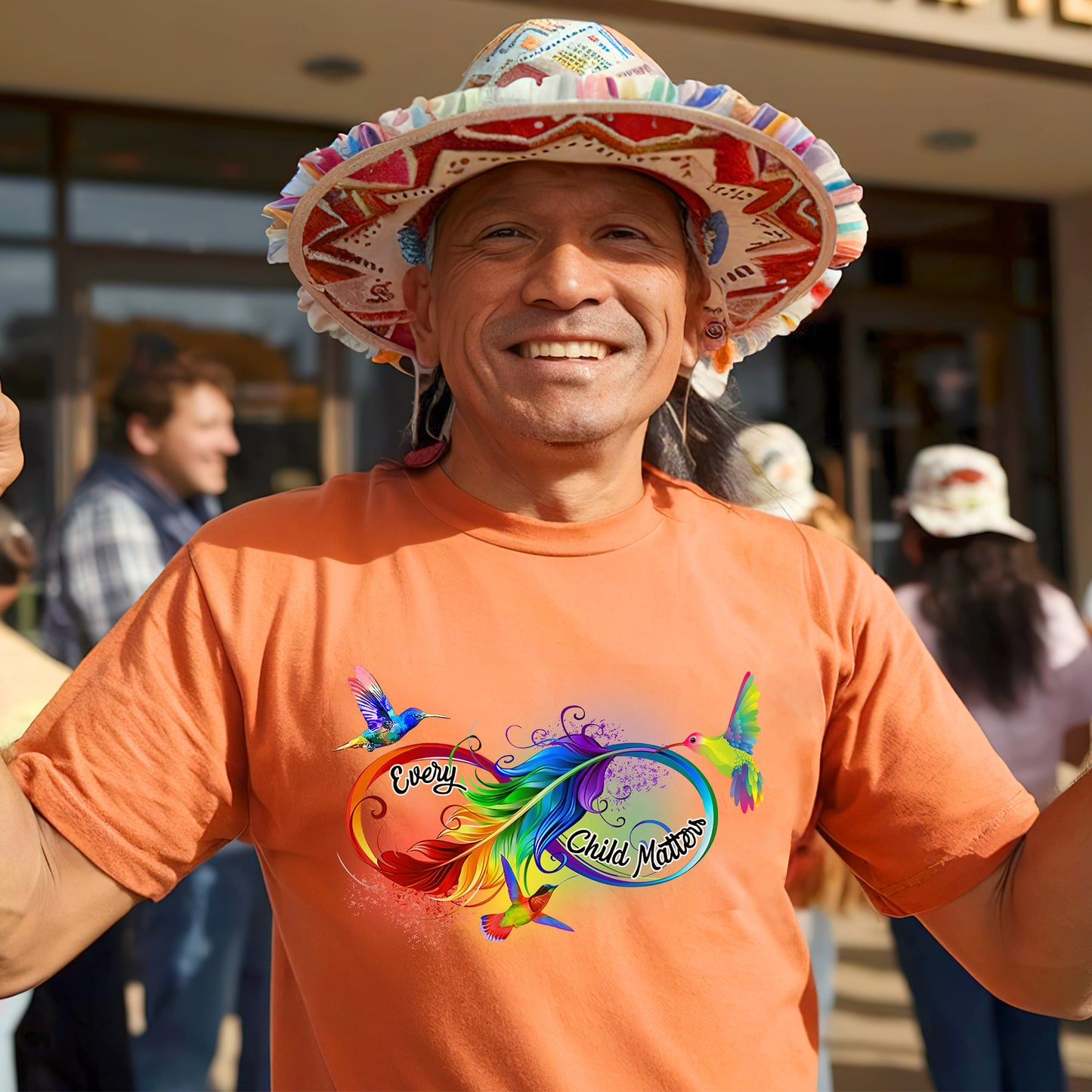 Every Child Matters Shirt Spirit Feather Birds Edition For Orange Shirt Day Unisex T-Shirt/Hoodie/Sweatshirt 229