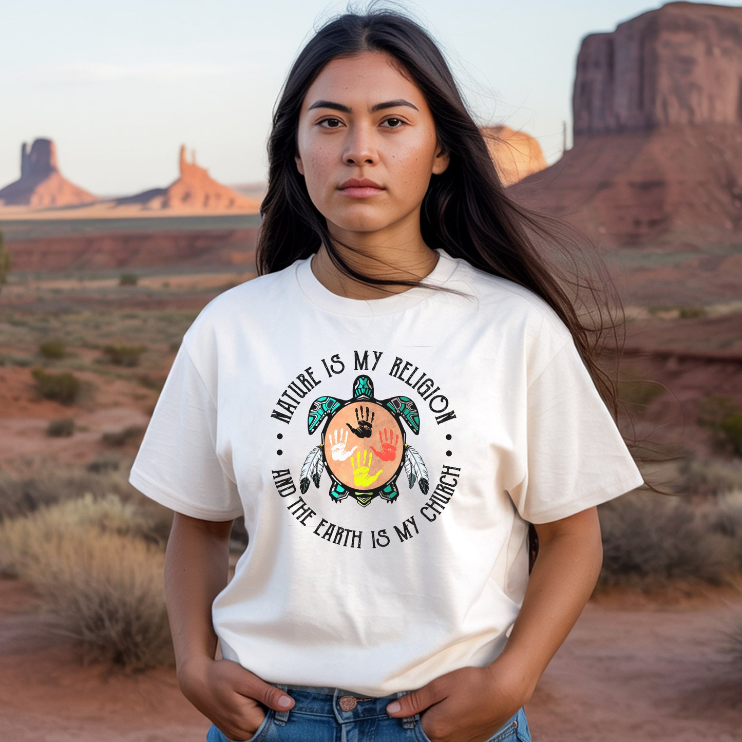 Every Child Matters Sacred Turtle Tee Nature Is My Religion Unisex T-Shirt/Hoodie/Sweatshirt 257